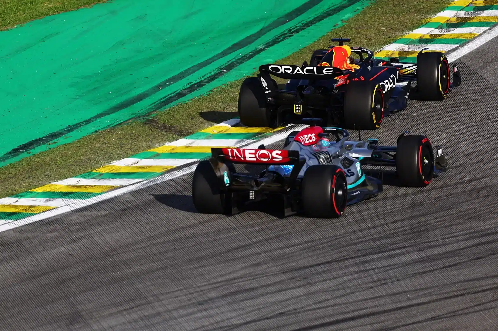 Max Verstappen, George Russell, brazil, 2022, F1