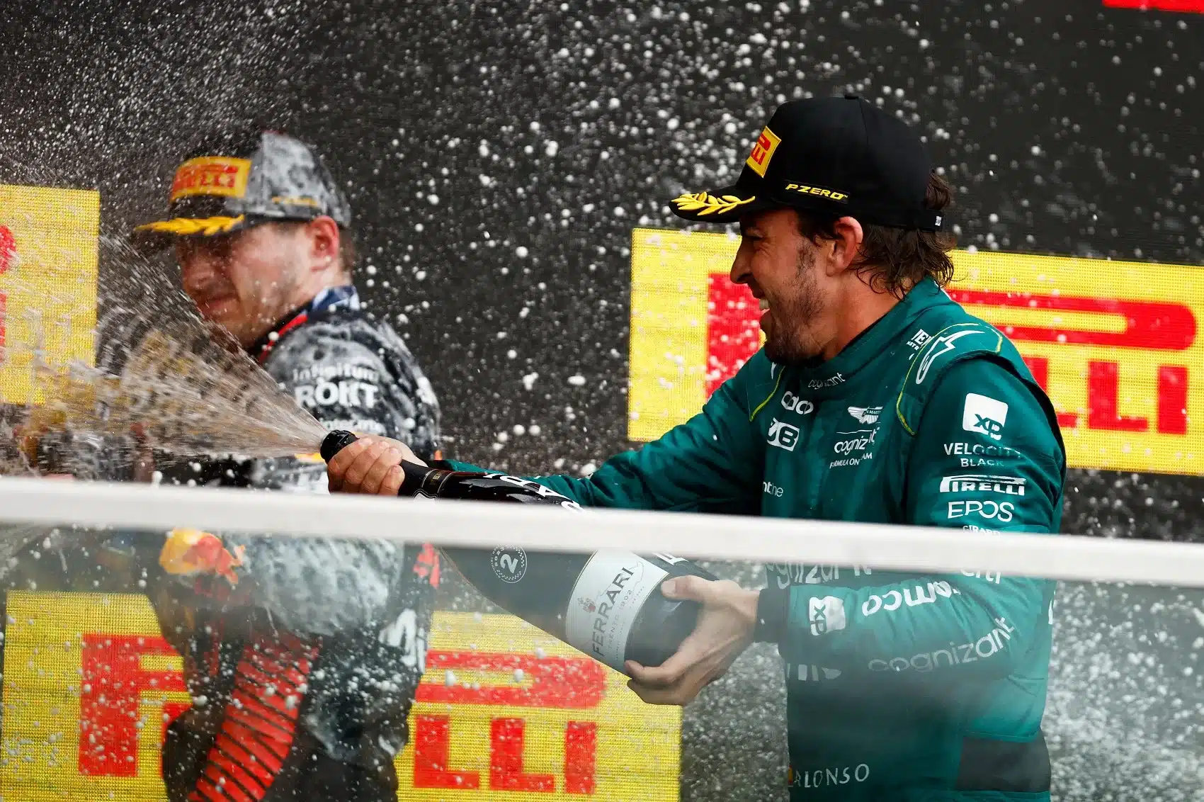 Max Verstappen, Fernando Alonso