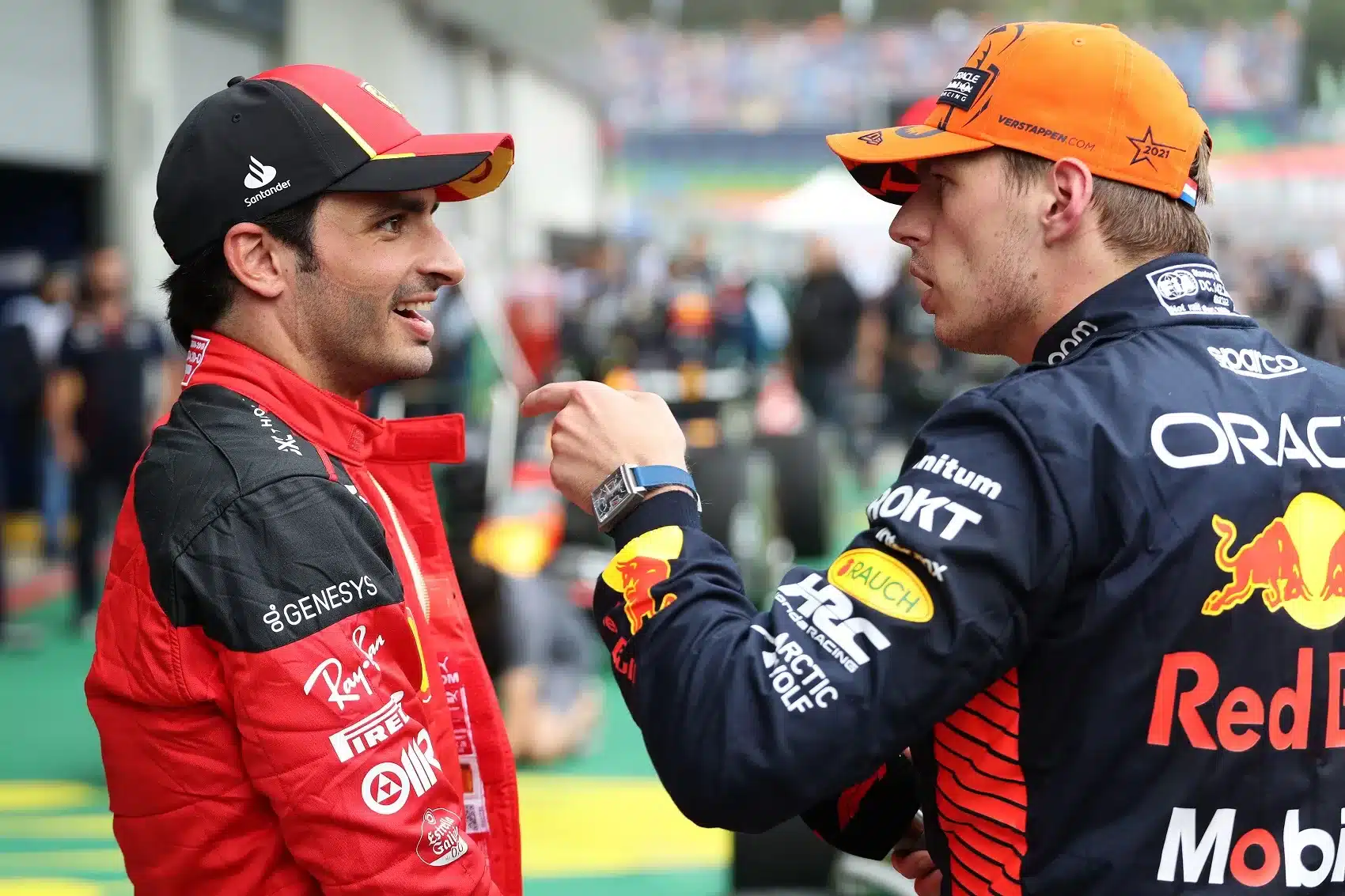 Max Verstappen, Carlos Sainz