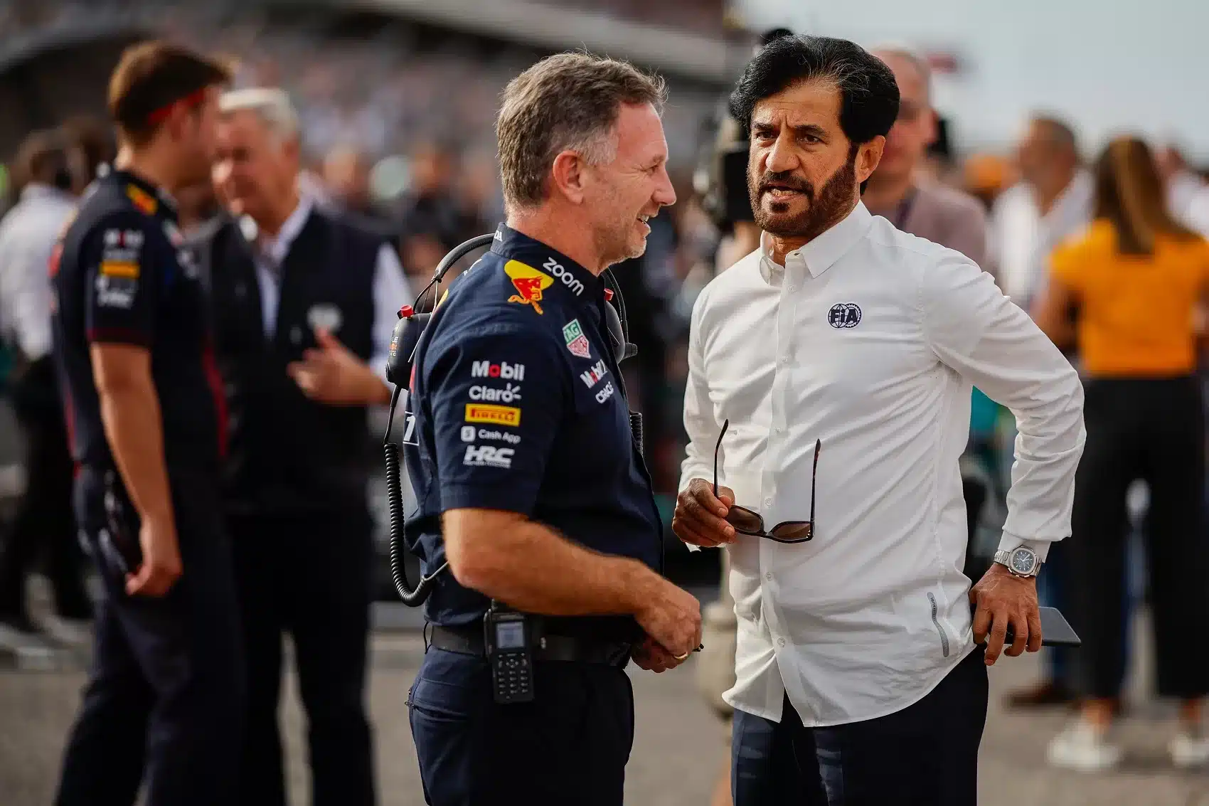 Christian Horner, Mohammed ben Sulayem, fia