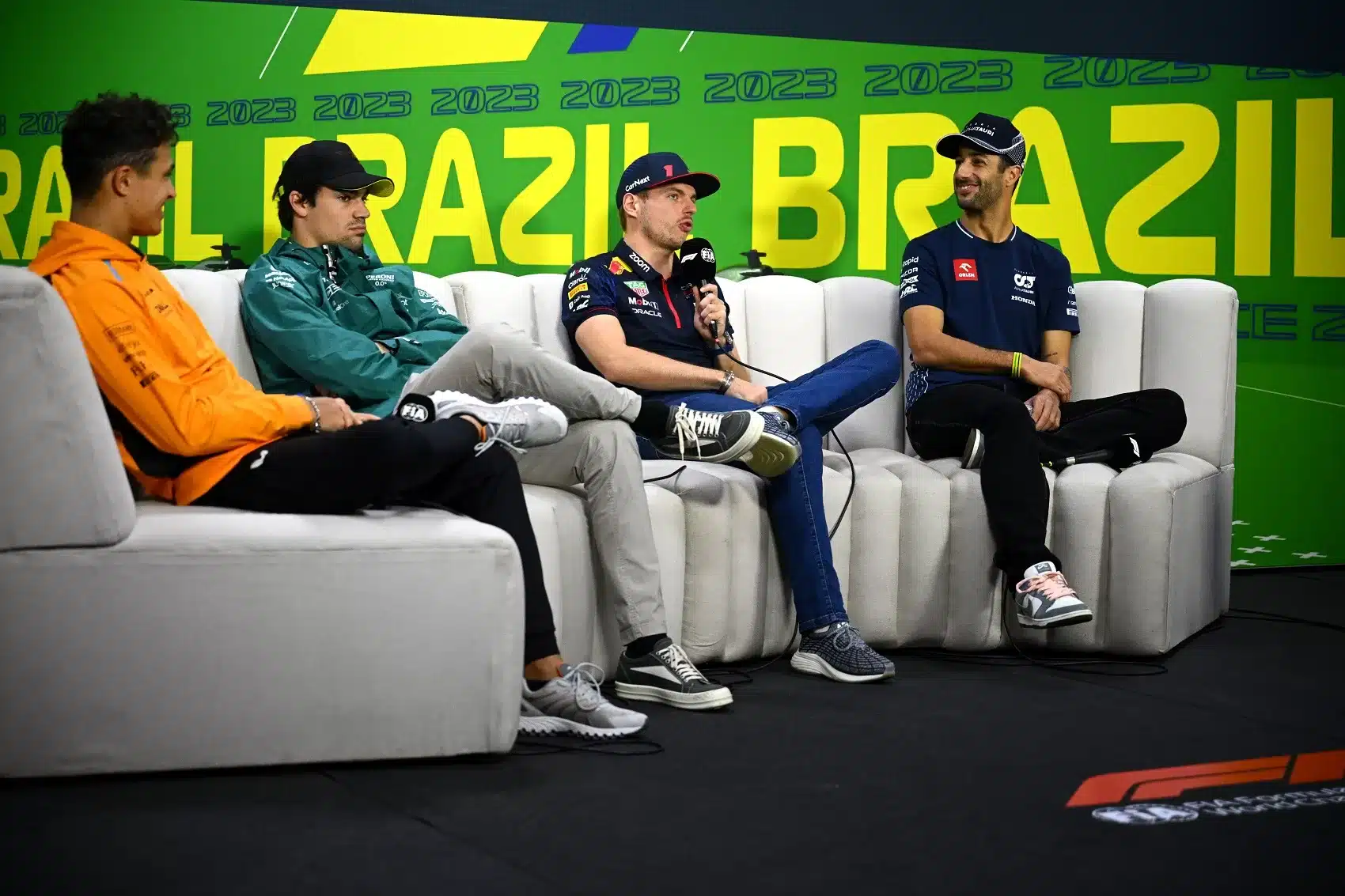 Max Verstappen, Lando Norris, Lance Stroll, Daniel Ricciardo, f1, motorsport