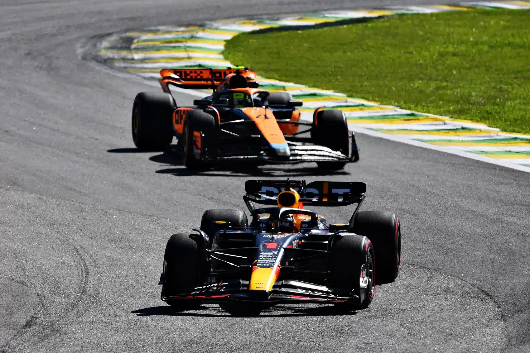 Max Verstappen, Lando Norris, Red Bull, McLaren