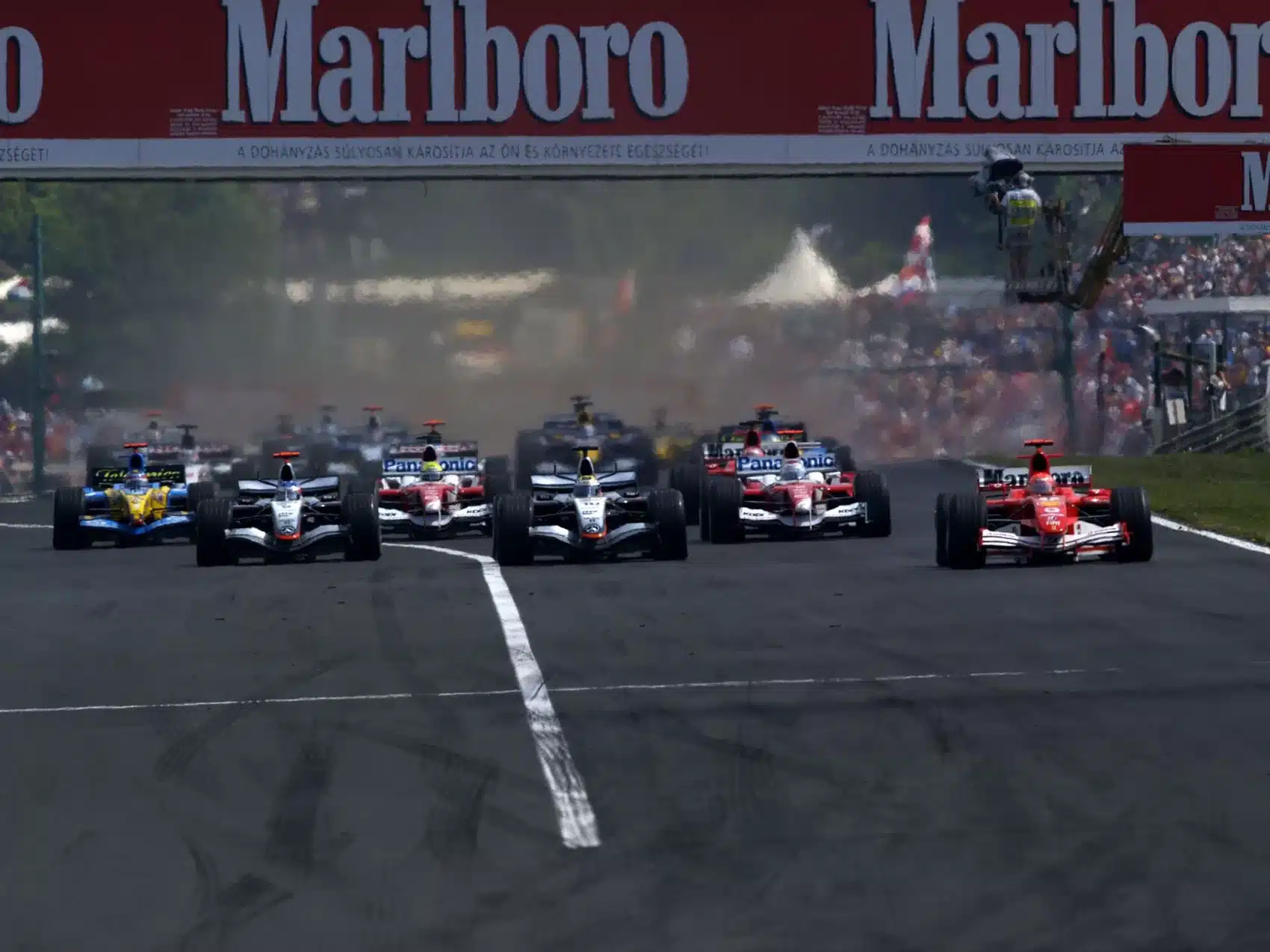 Dohány, f1, forma-1, ferrari, marlboro