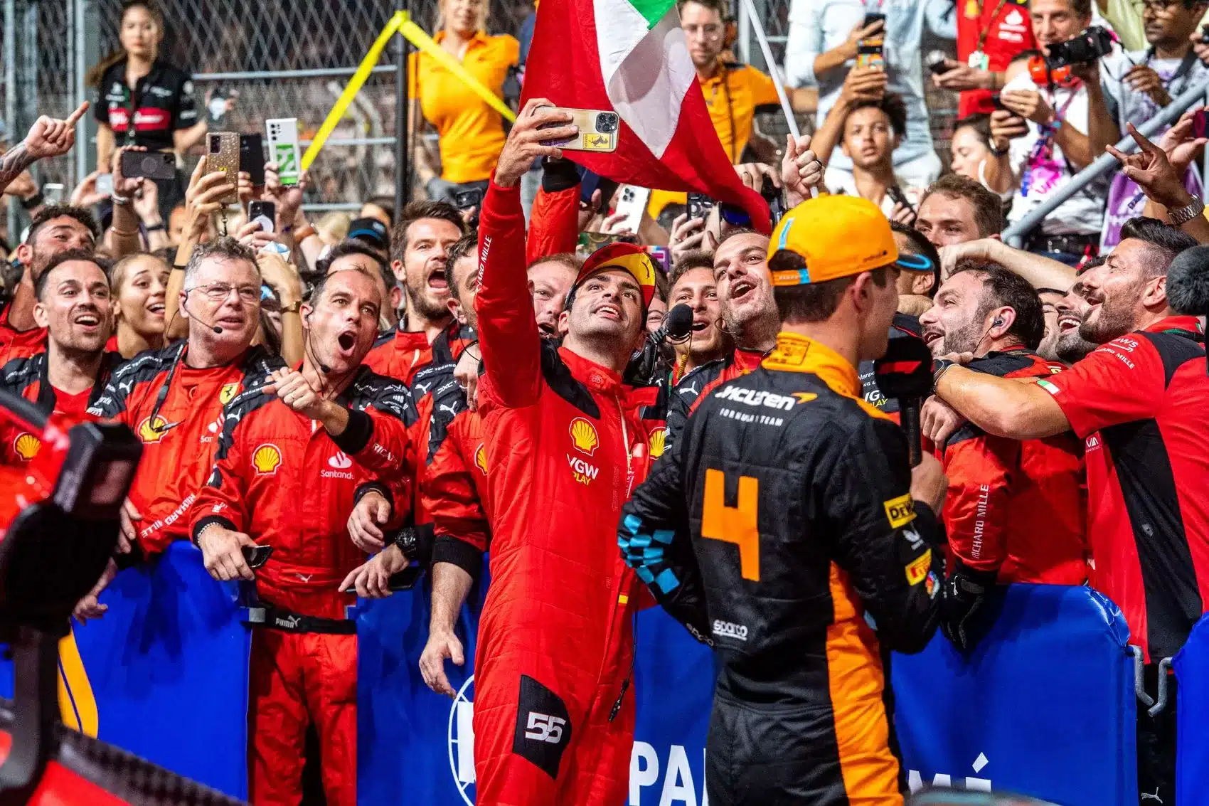 Carlos Sainz, Lando Norris, F1