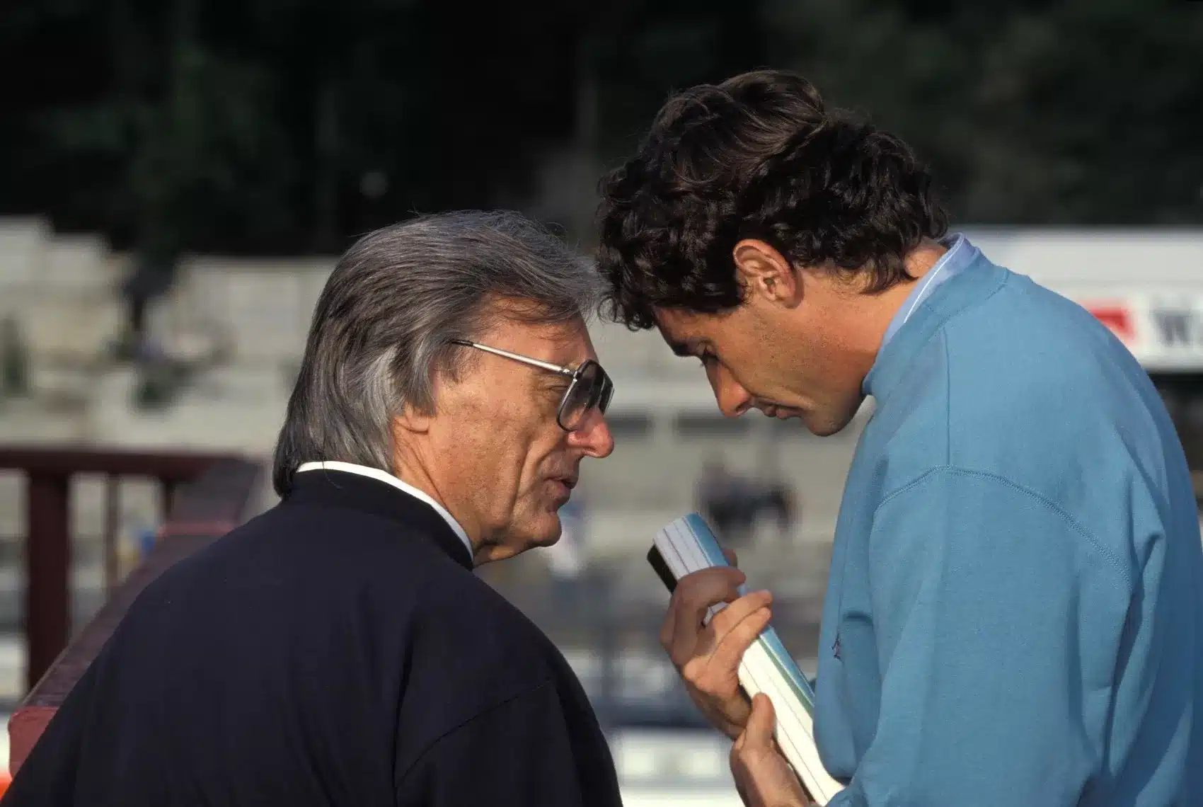 Ayrton Senna, Bernie Ecclestone