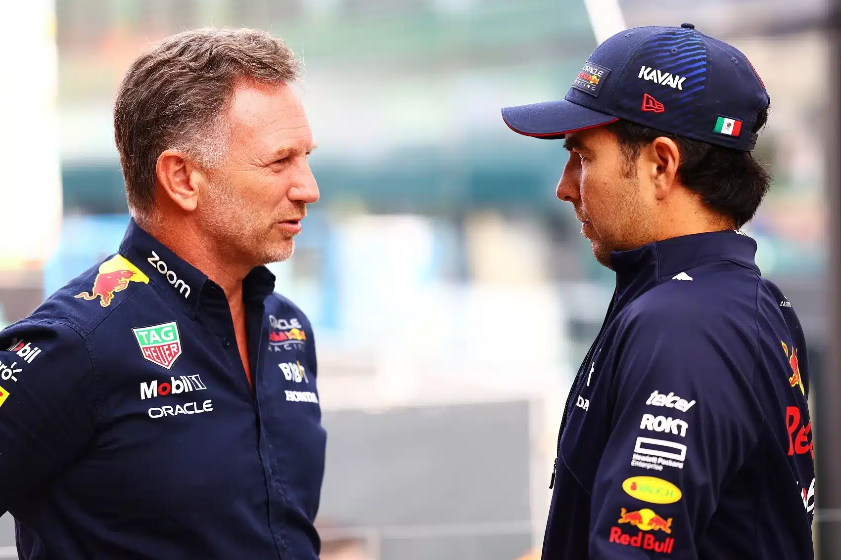 Christian Horner, Sergio Perez