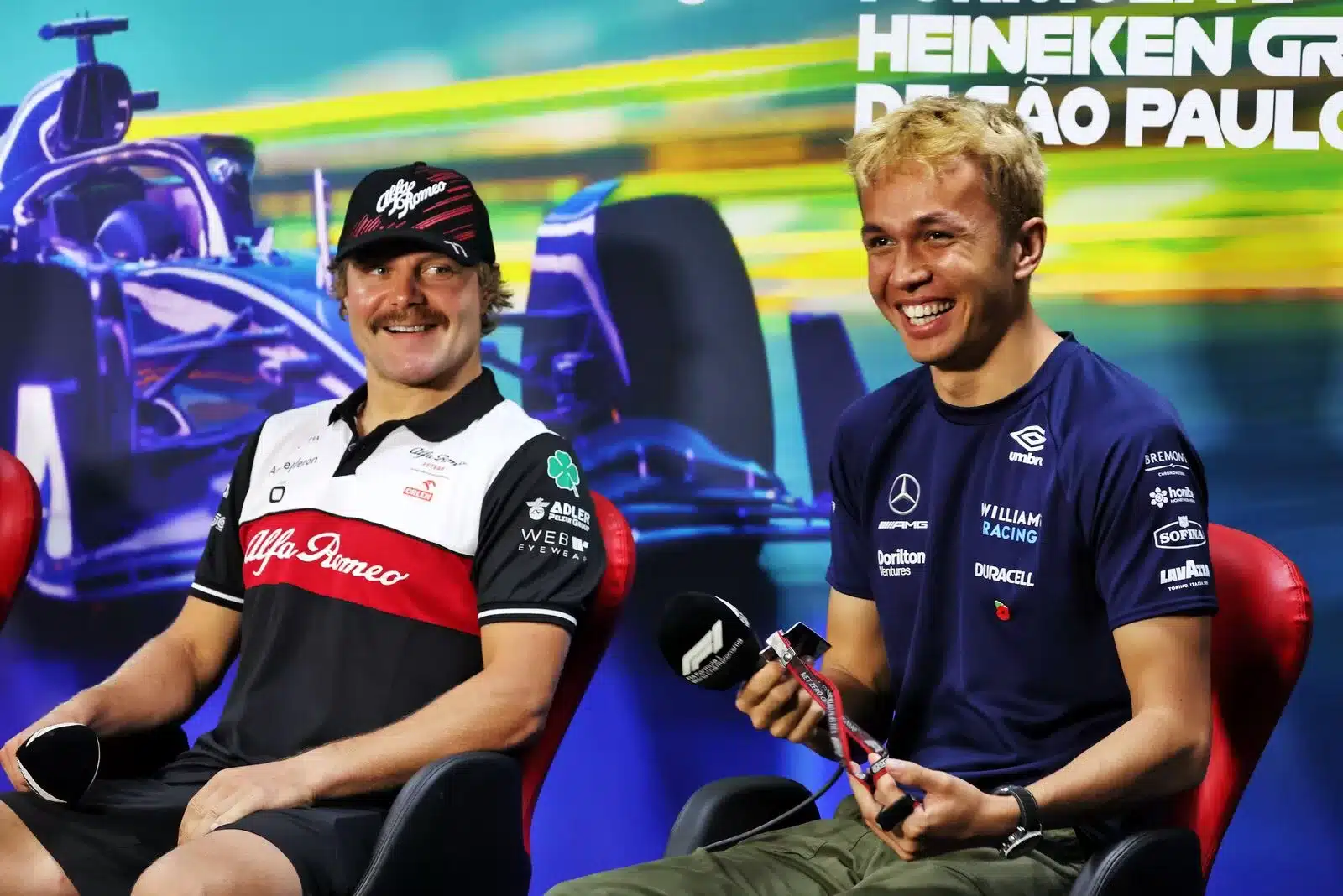 Valtteri Bottas, Alex Albon