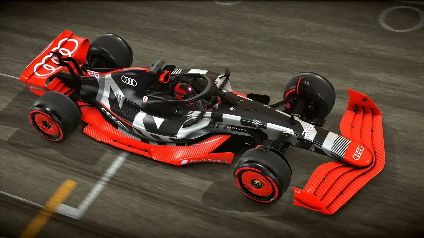 Showcar, Audi F1 festéssel