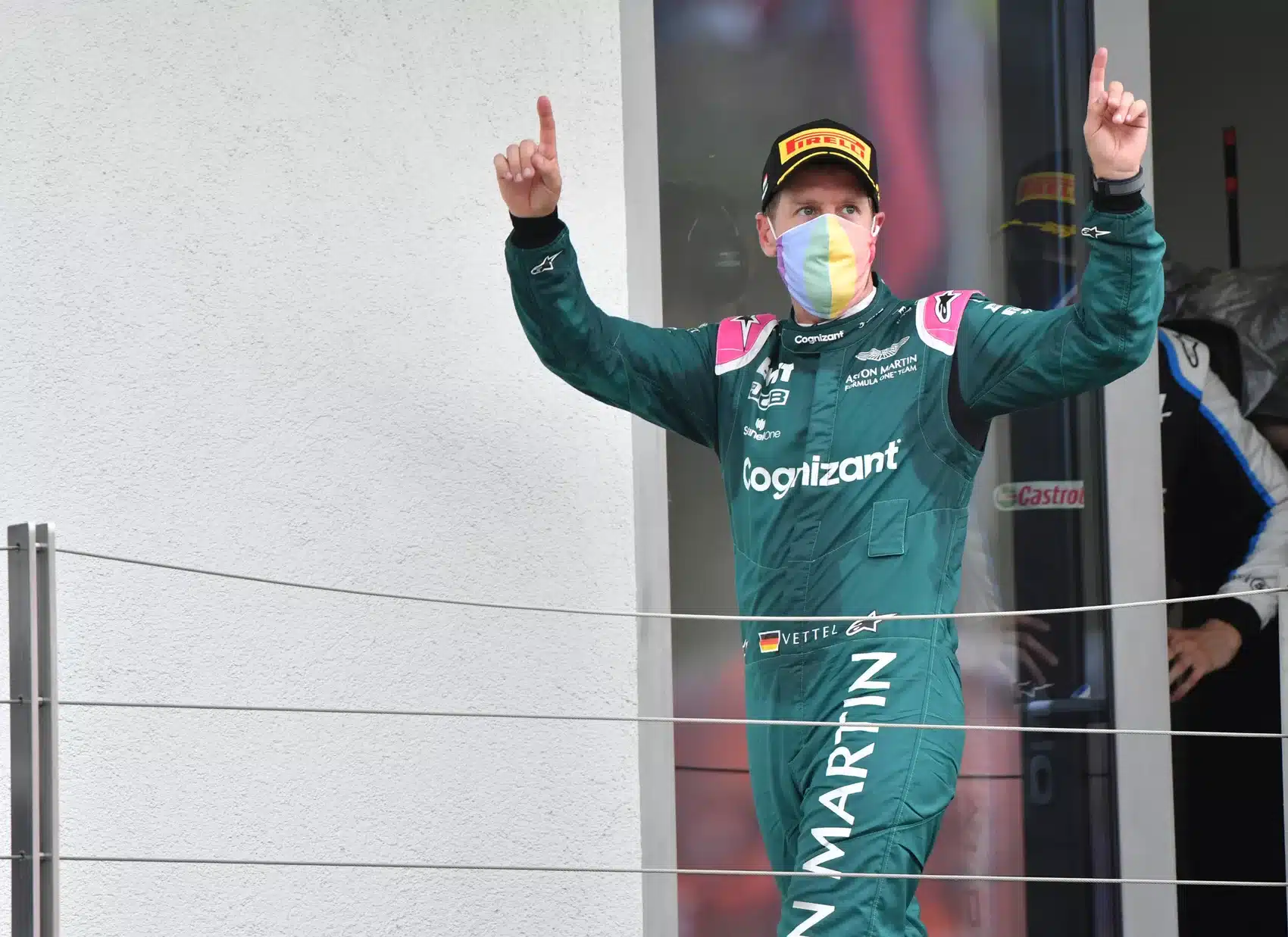 Sebastian Vettel, 2021 Magyar Nagydíj, Pride