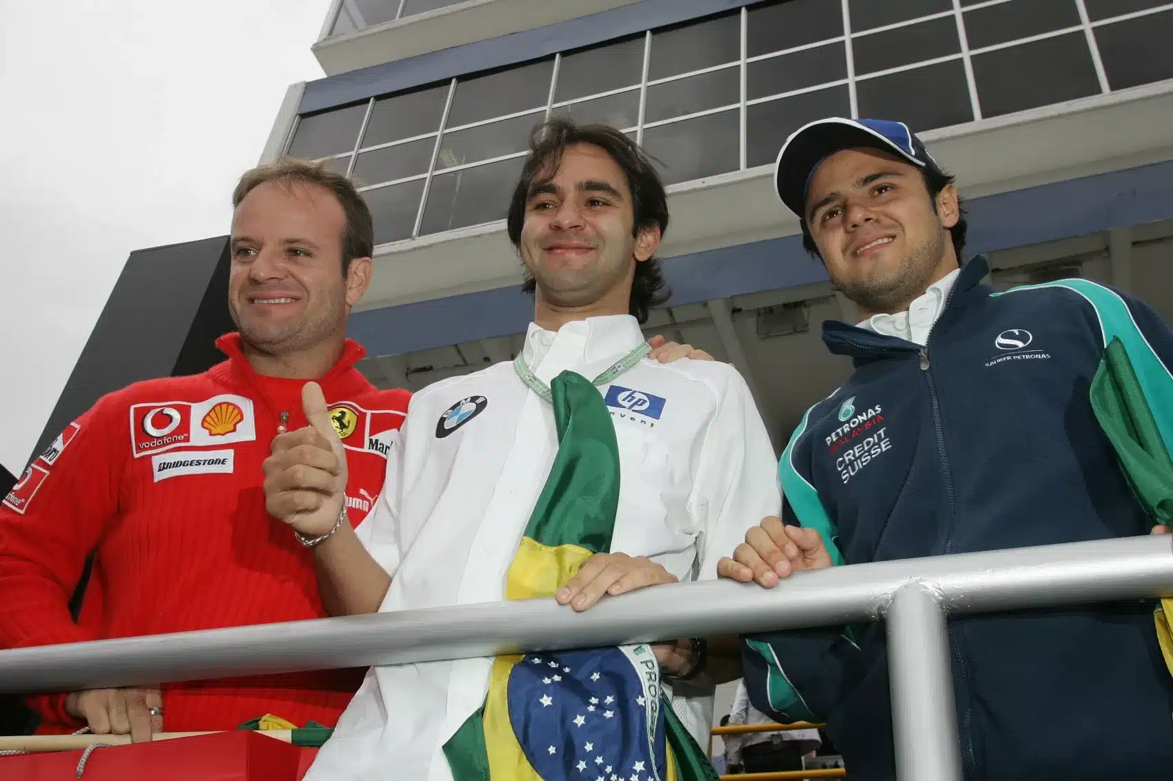 Rubens Barrichello, Antonio Pizzonia, Felipe Massa