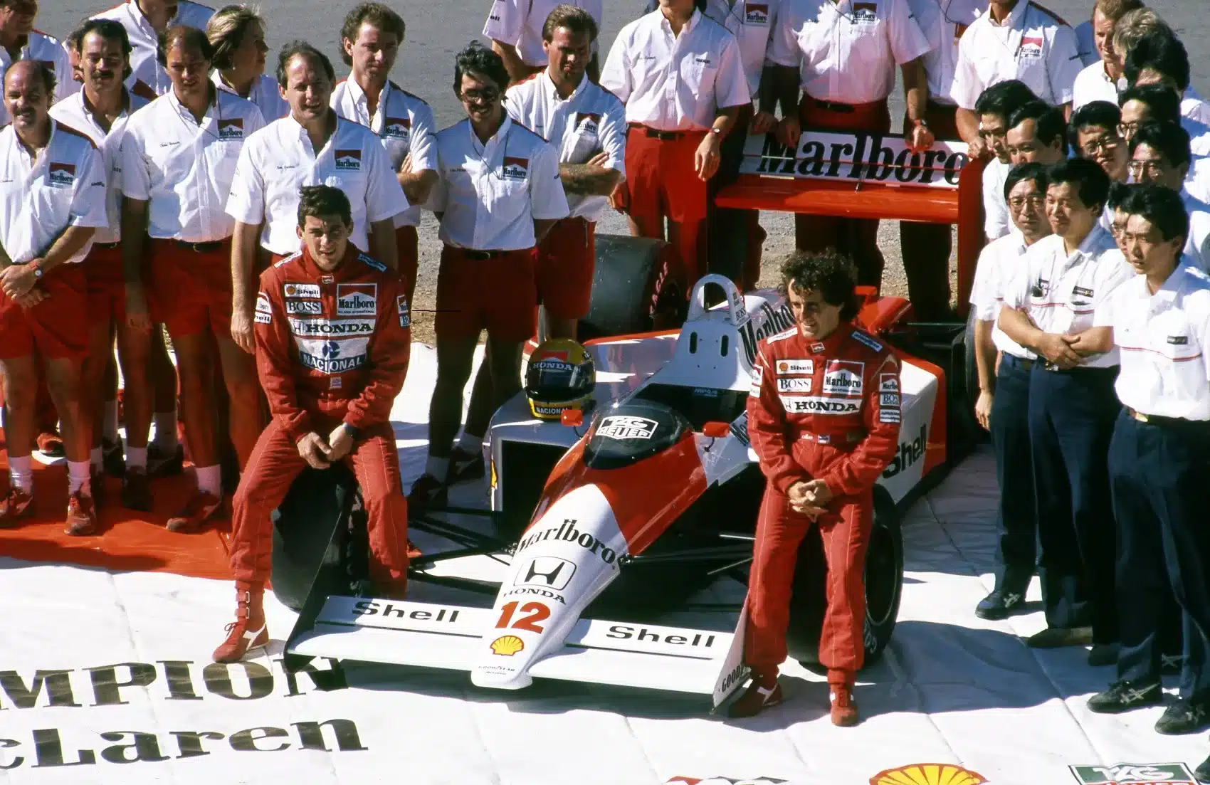 Ayrton Senna, Alain Prost