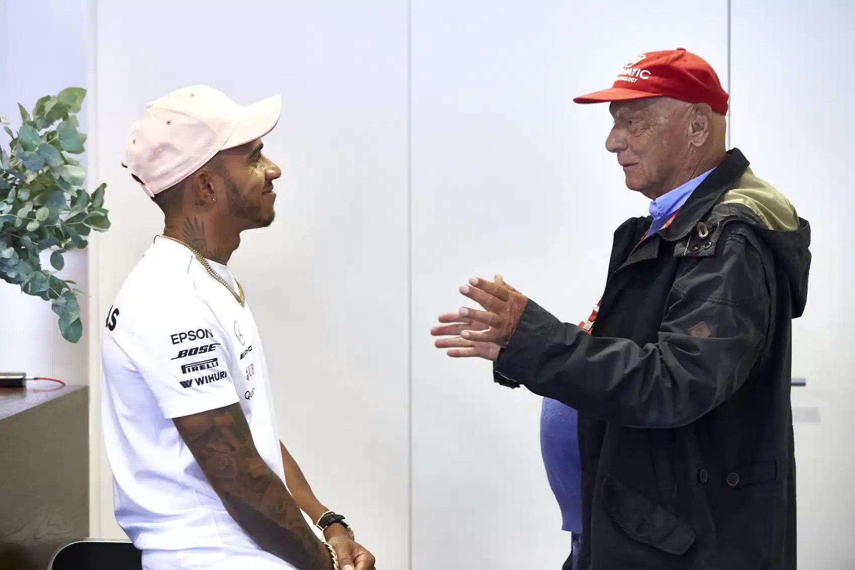 Lewis Hamilton, Niki Lauda