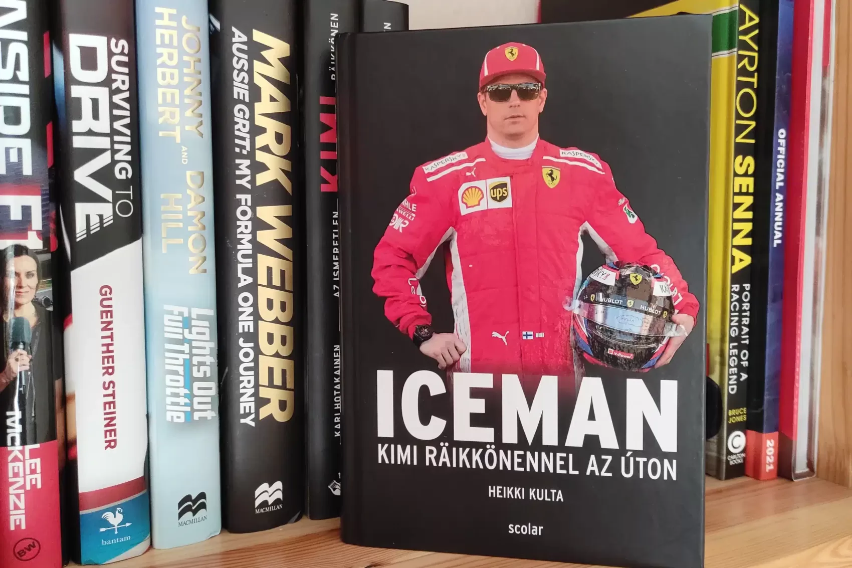 Kimi Räikkönen, Heikki Kulta, könyv