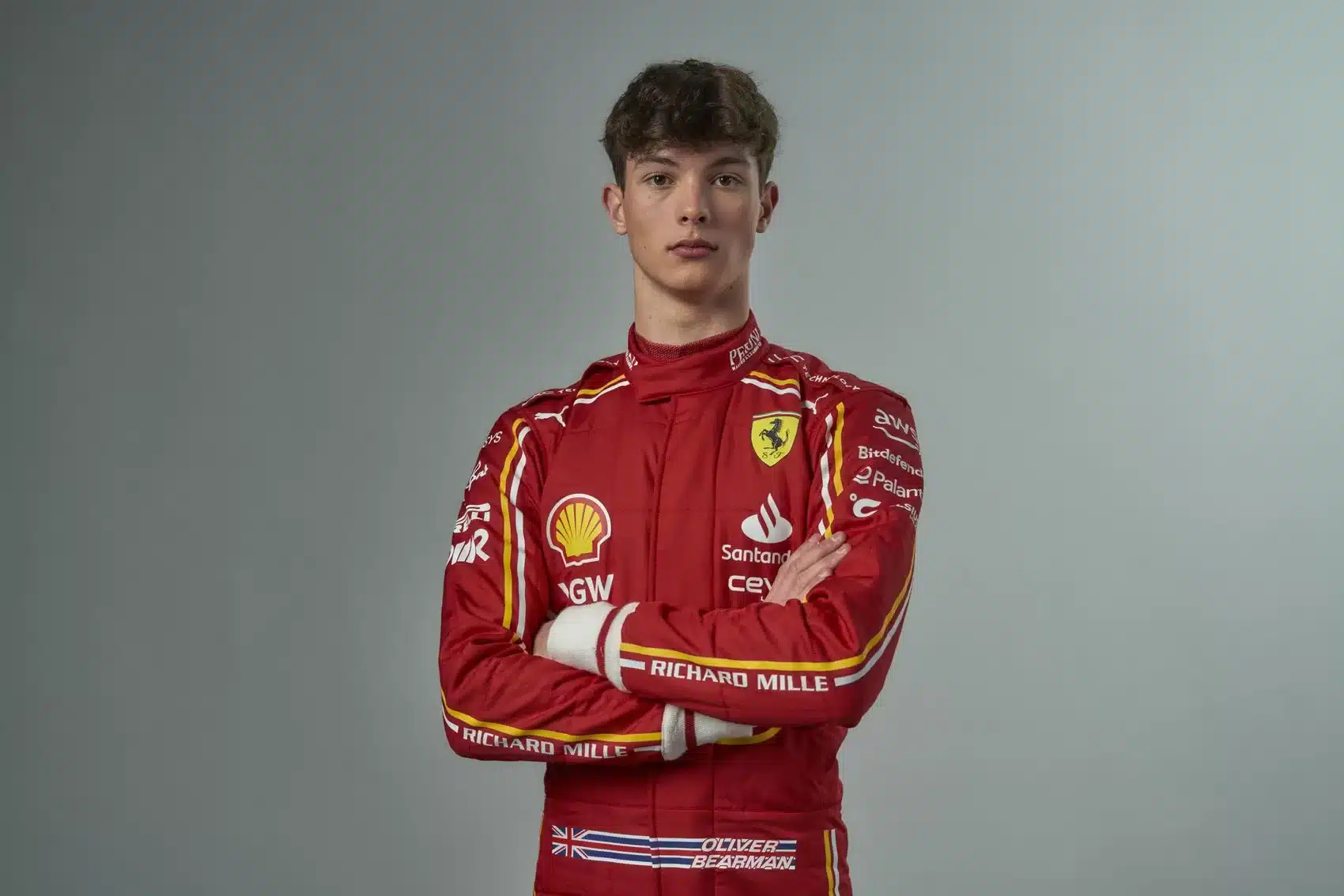 Oliver Ollie Bearman, Ferrari