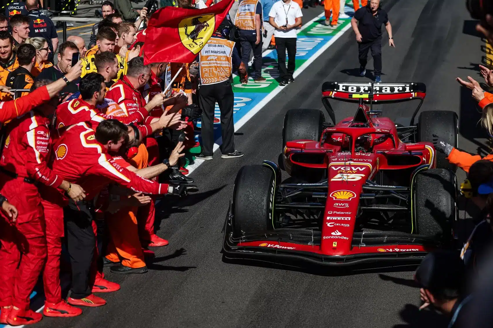 Carlos Sainz, ferrari