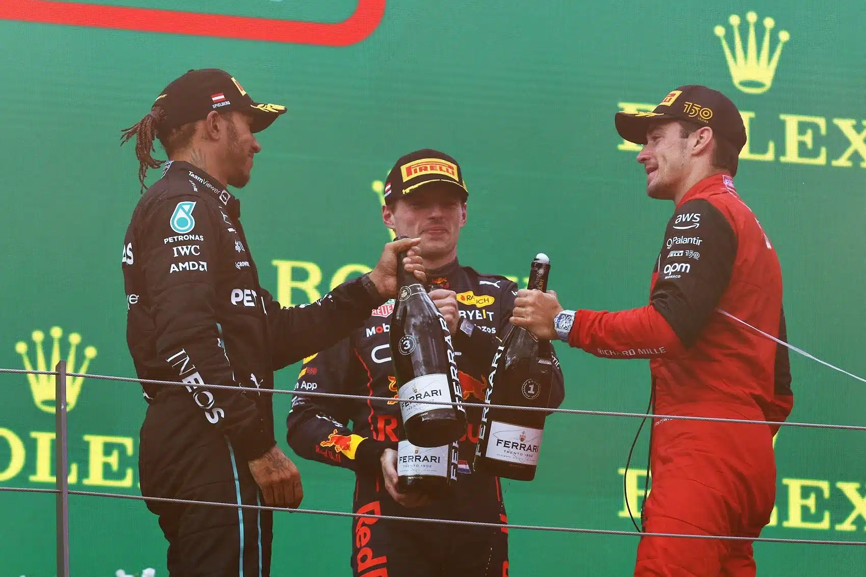 Charles Leclerc , Max Verstappen, Lewis Hamilton, briatore, Forma-1