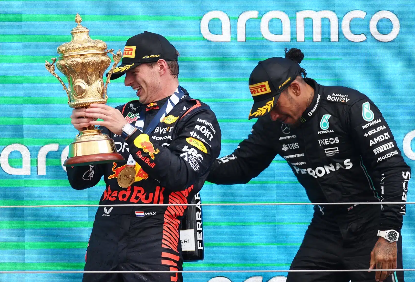 Max Verstappen, Lewis Hamilton