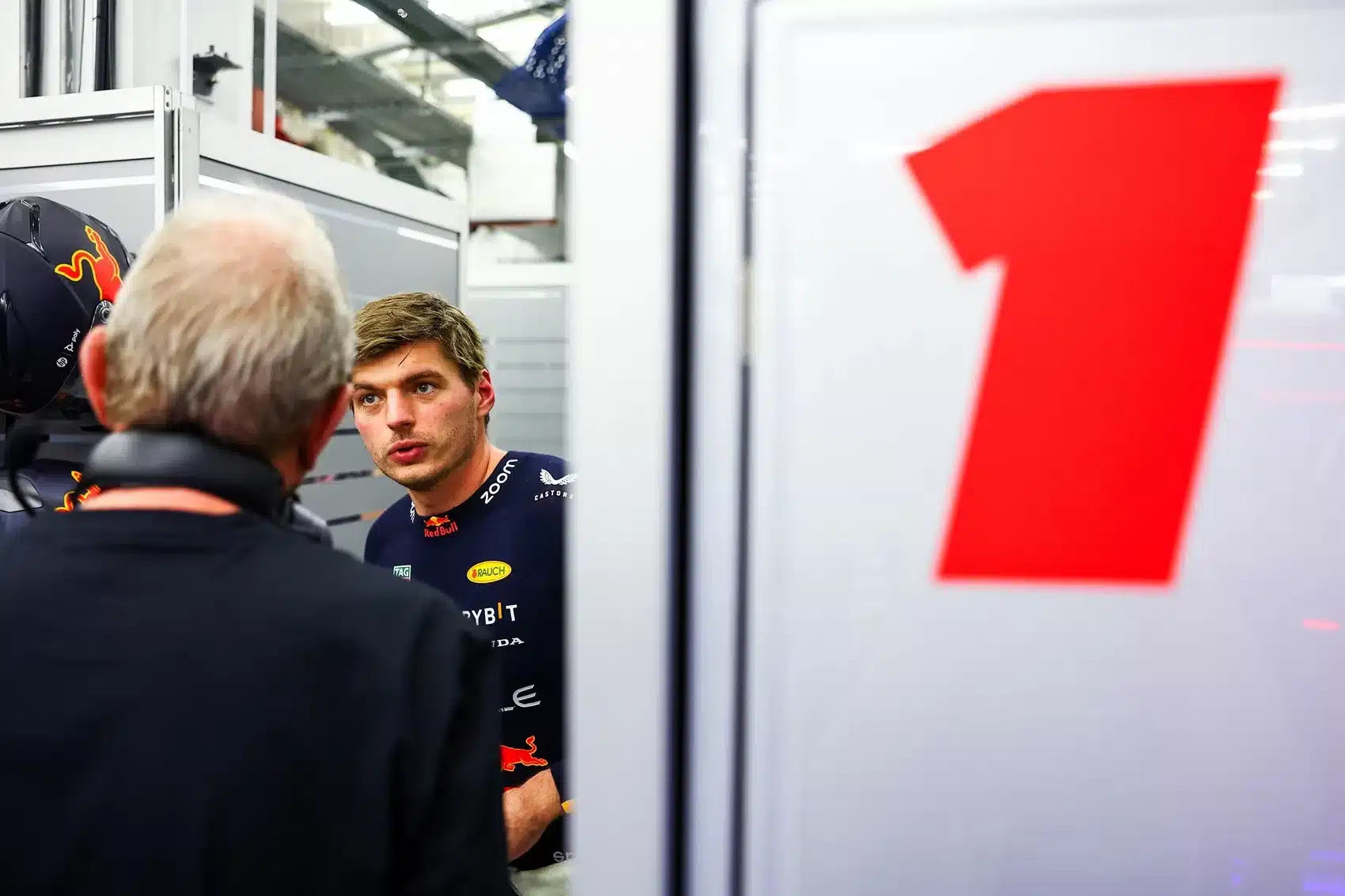 Dr. Helmut Marko, Max Verstappen, Red Bull Racing