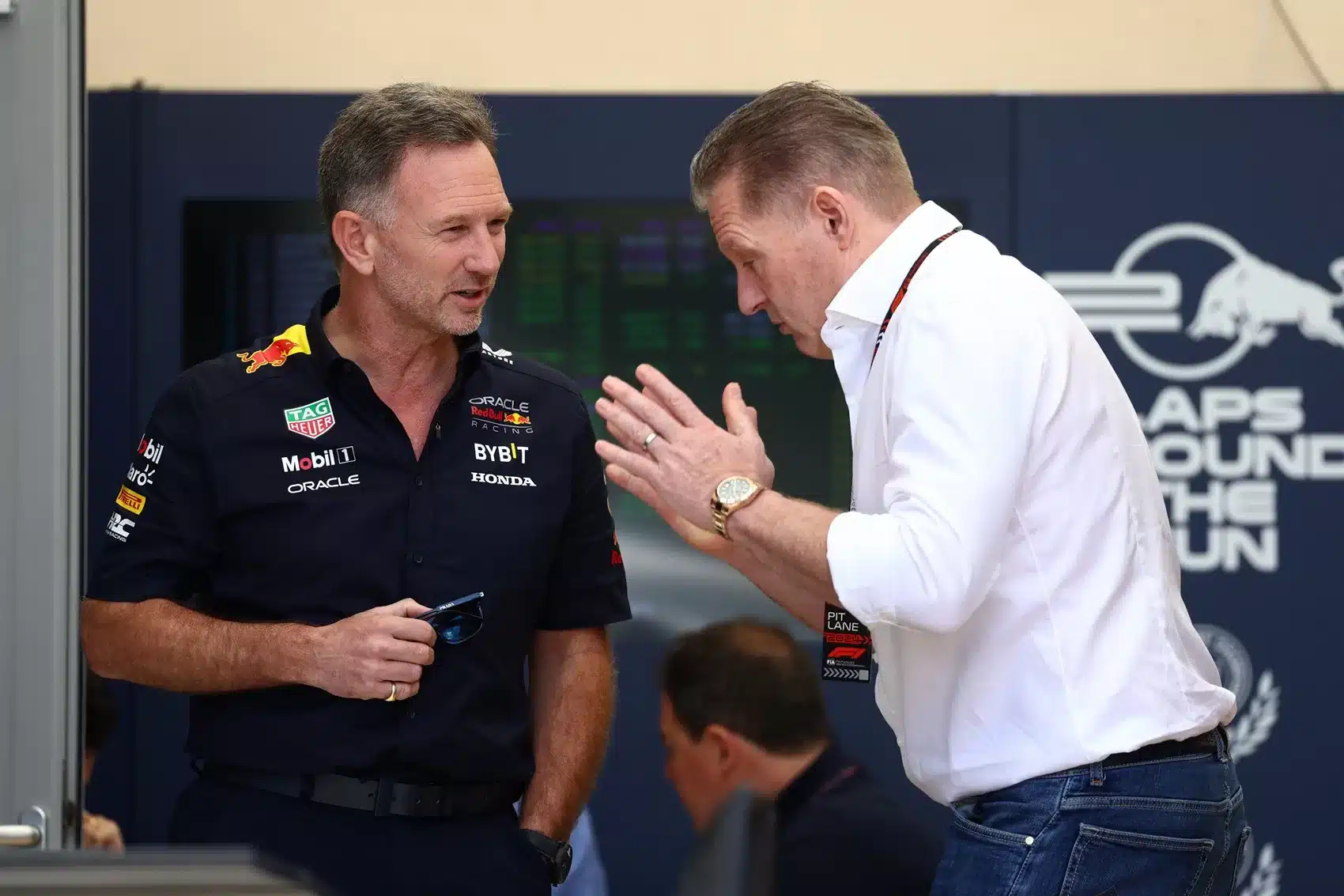 Christian Horner, Jos Verstappen, Red Bull