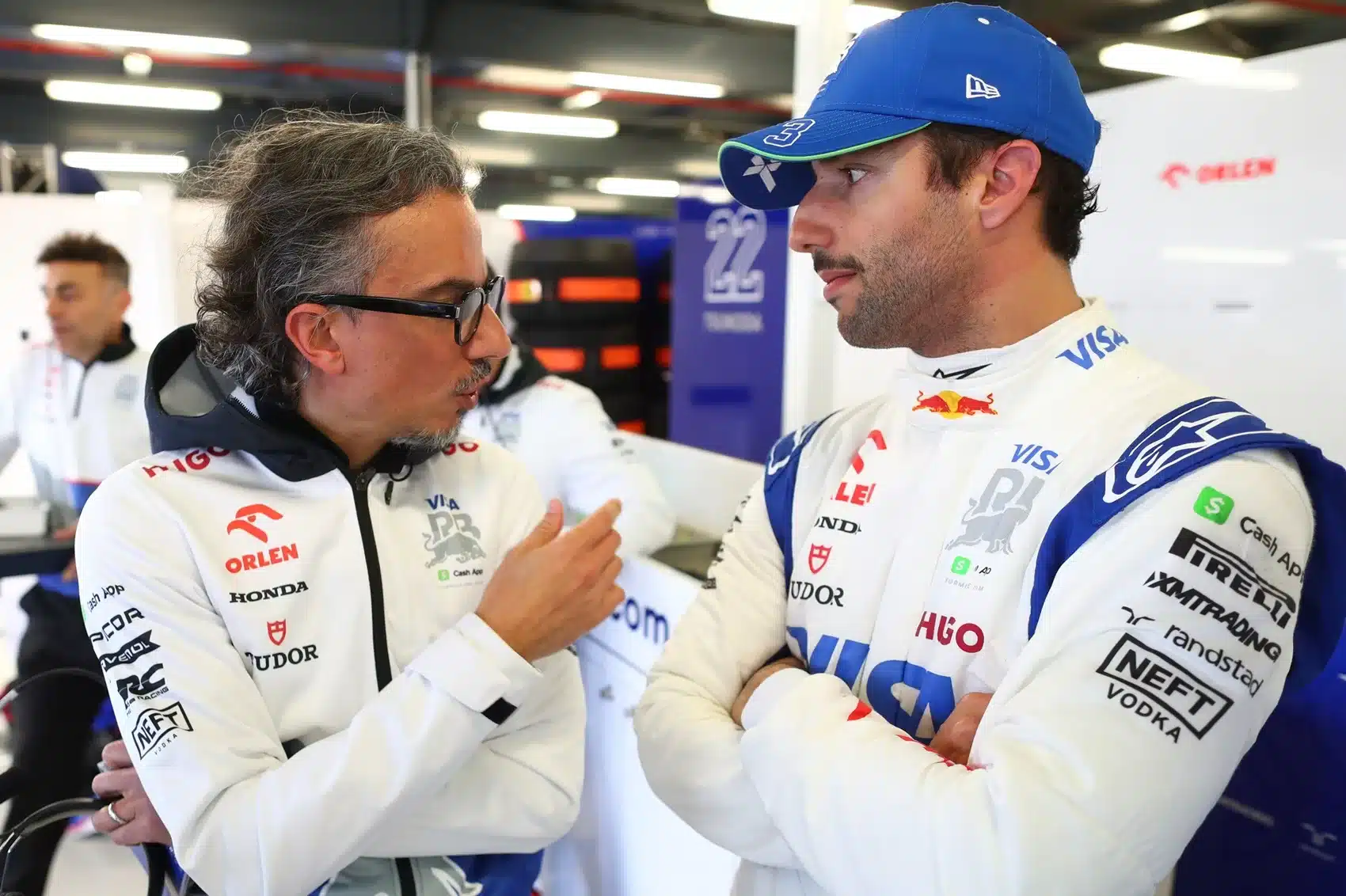 Laurent Mekies, Daniel Ricciardo