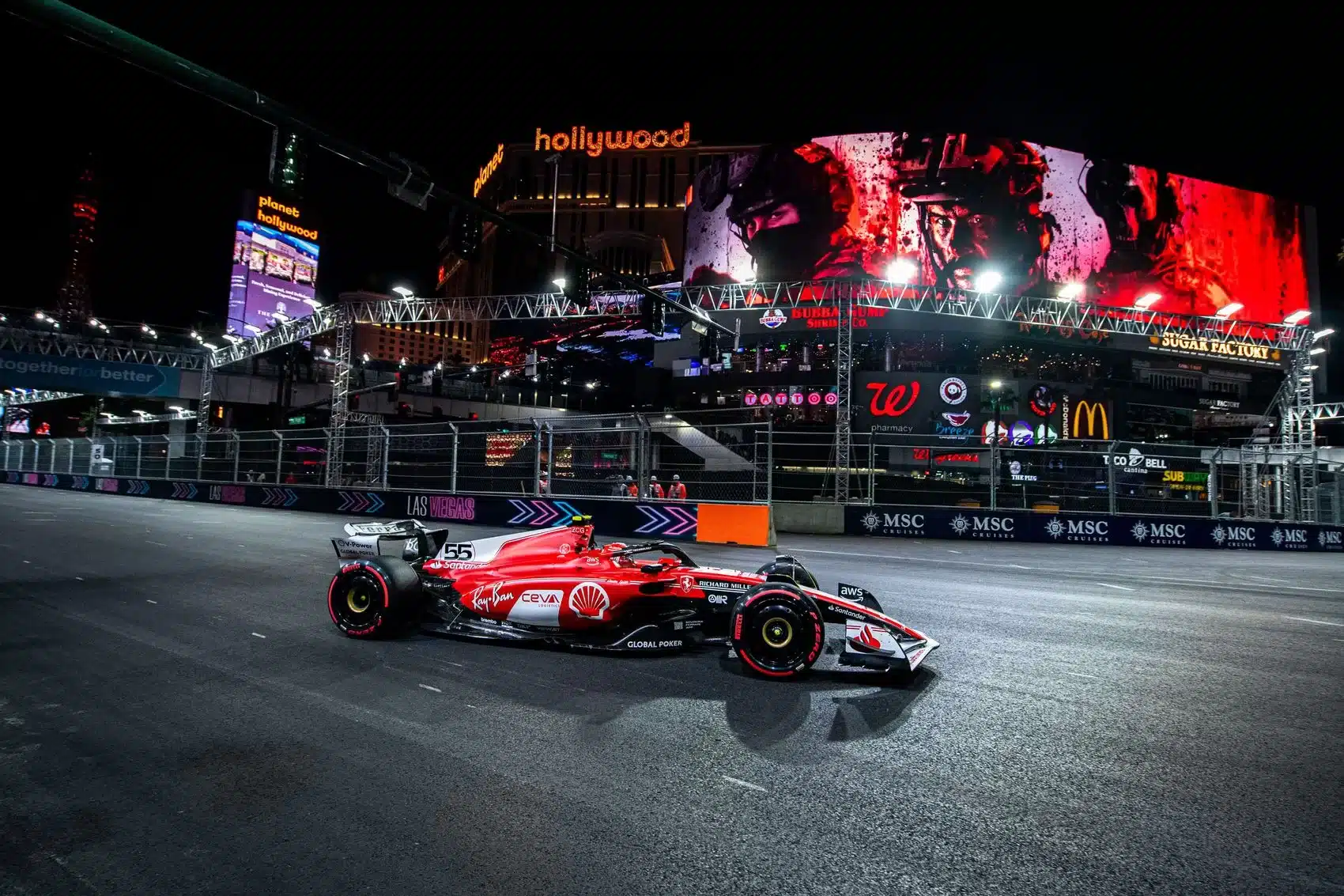 Carlos Sainz, Las Vegas-i Nagydíj