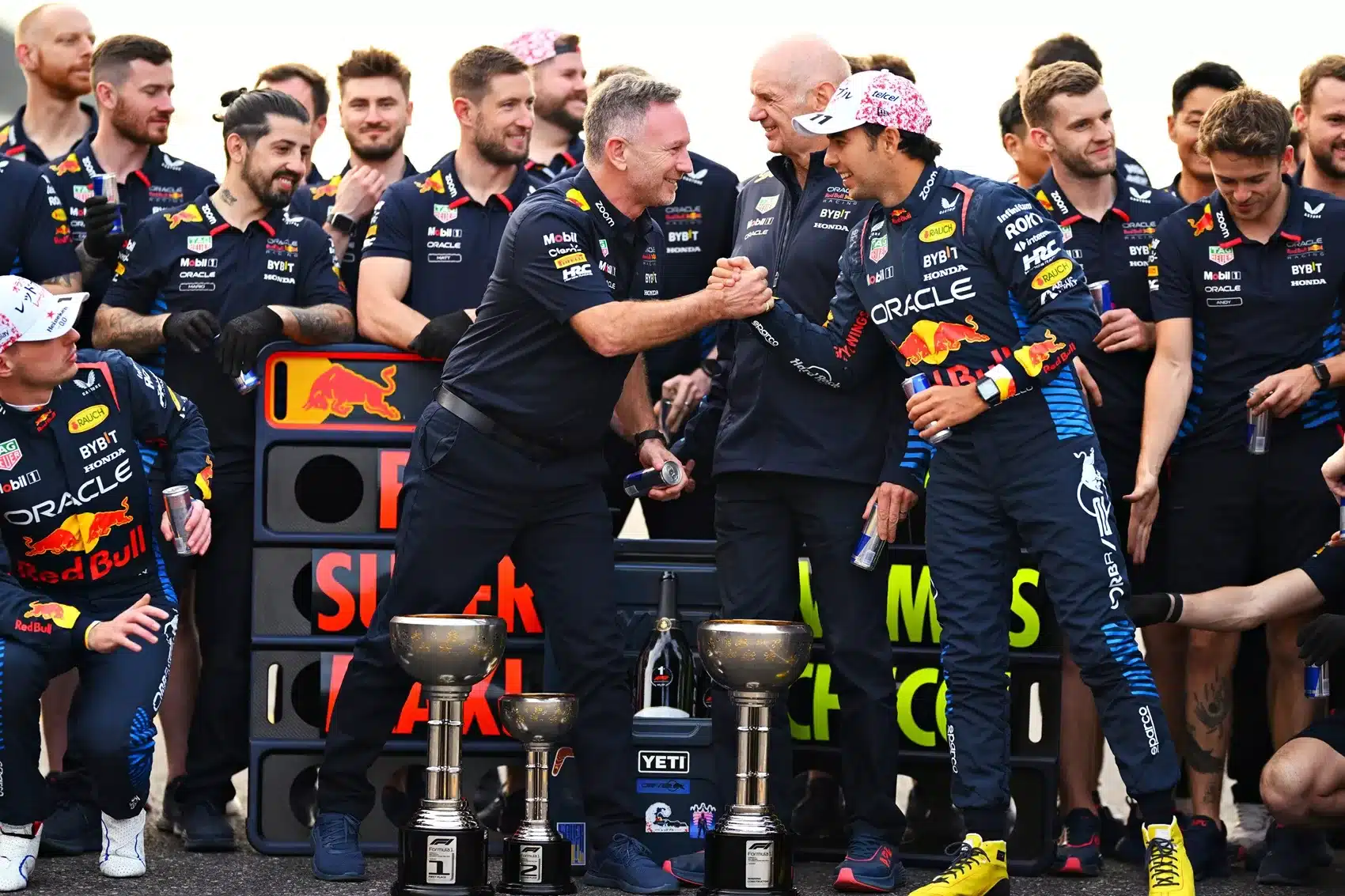 Christian Horner, Sergio Perez