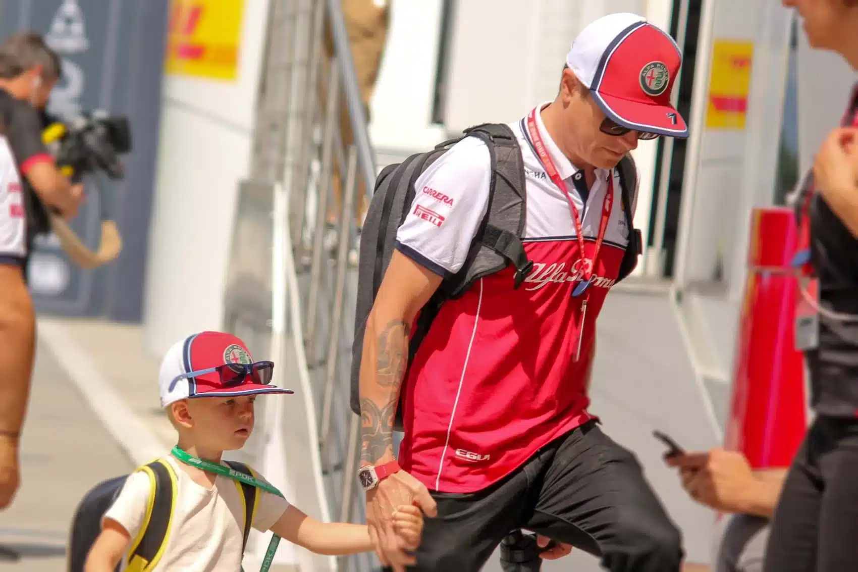 Robin Räikkönen, Kimi Räikkönen