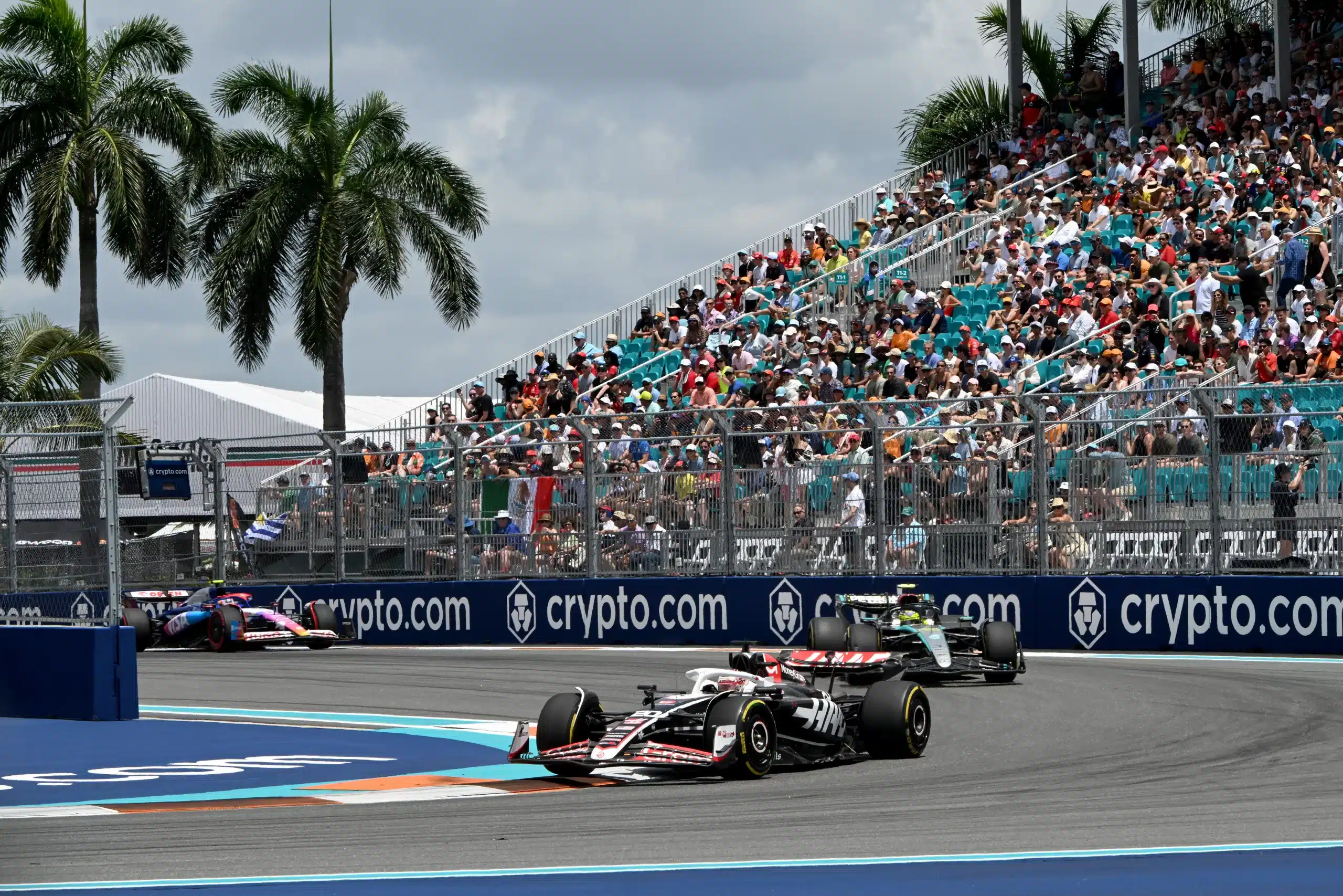 Kevin Magnussen, Lewis Hamilton, Miami Nagydíj F1