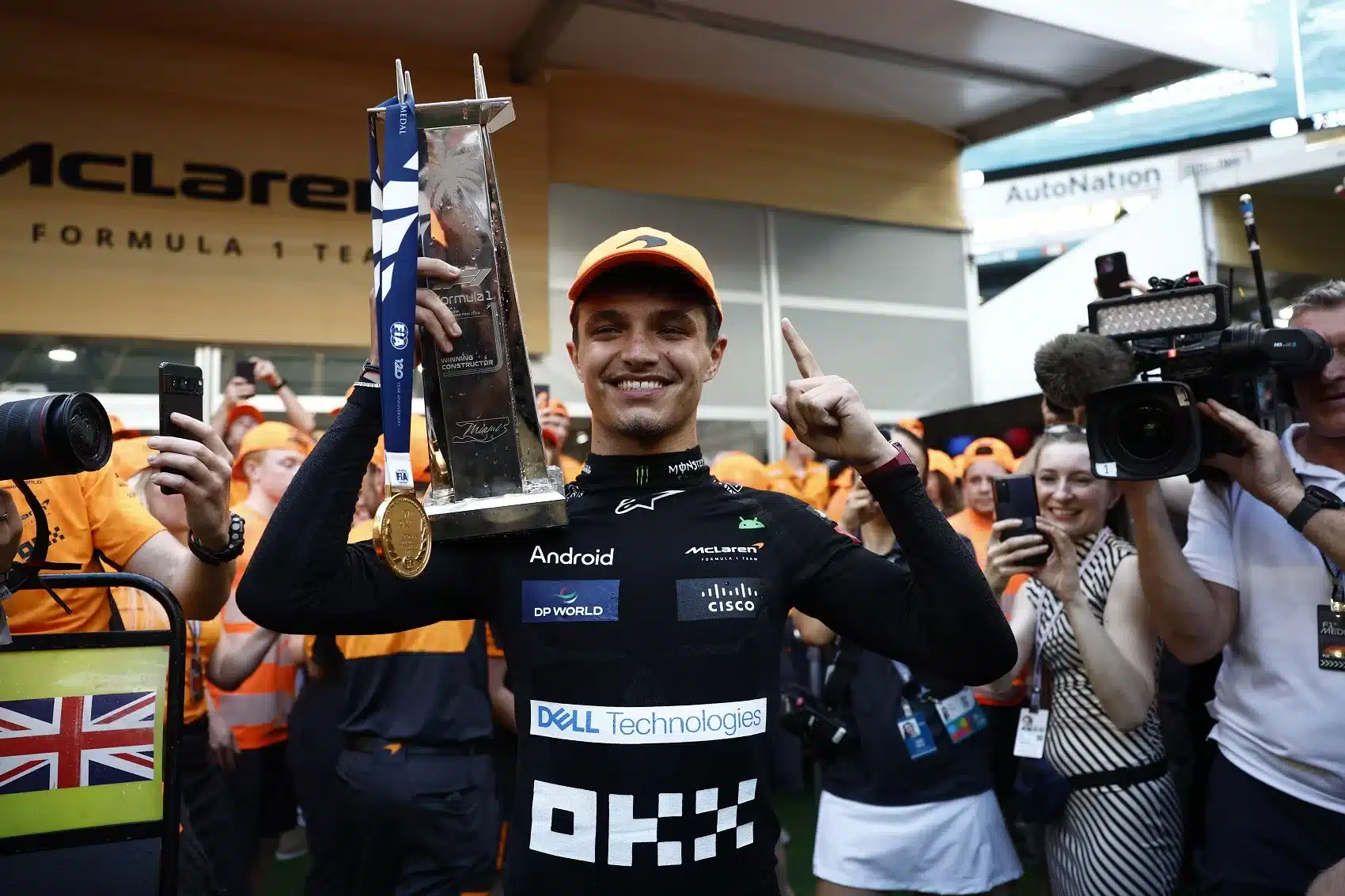 Lando Norris, McLaren, Miami