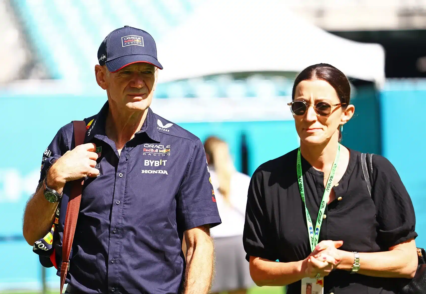 Amanda és Adrian Newey