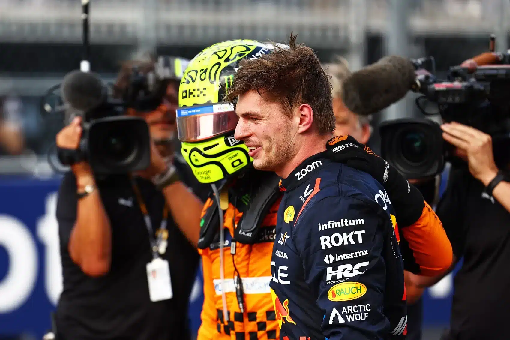 Lando Norris, Max Verstappen, McLaren, Red Bull