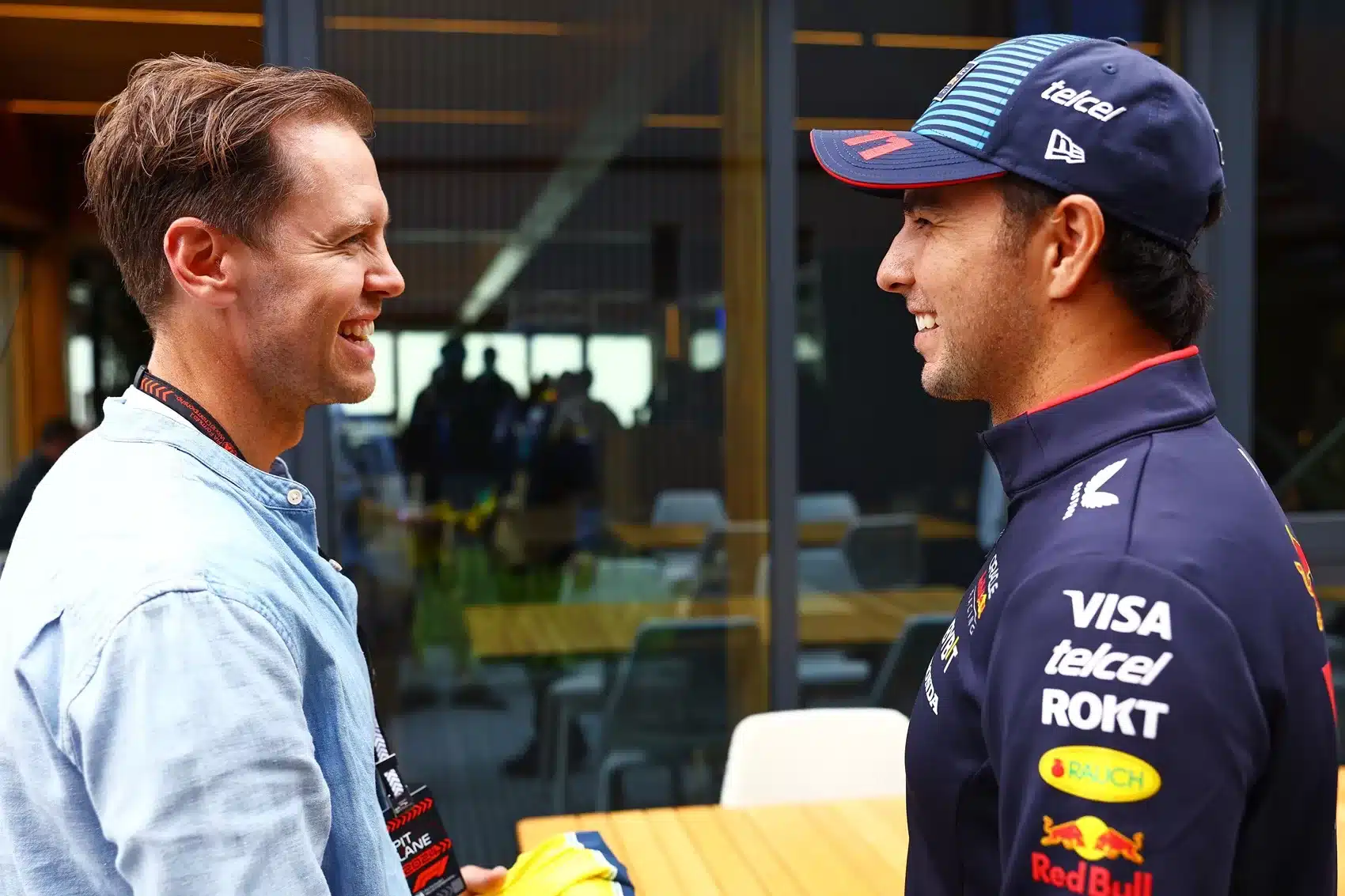 Sebastian Vettel. Sergio Pérez, Red Bull