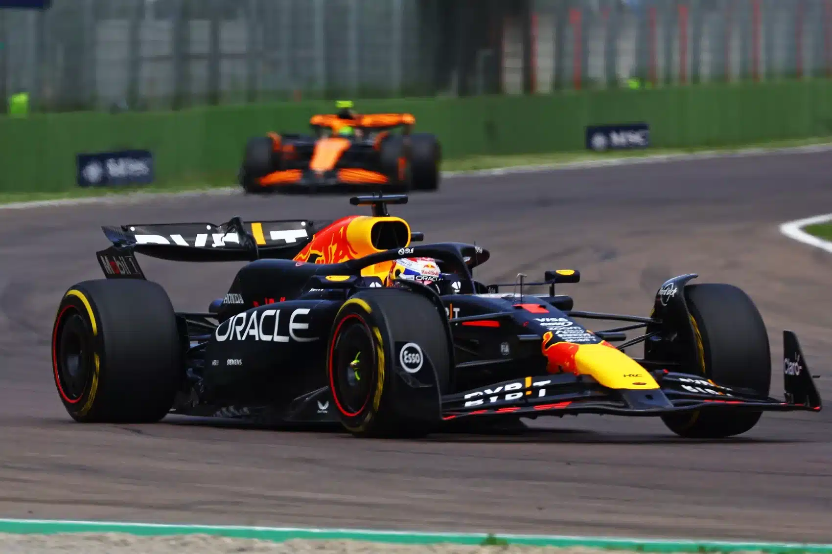 Max Verstappen, Lando Norris
