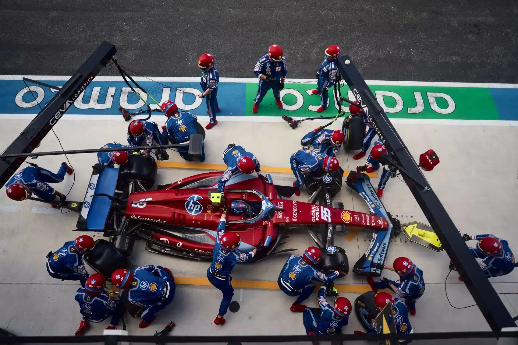 Sainz, Ferrari