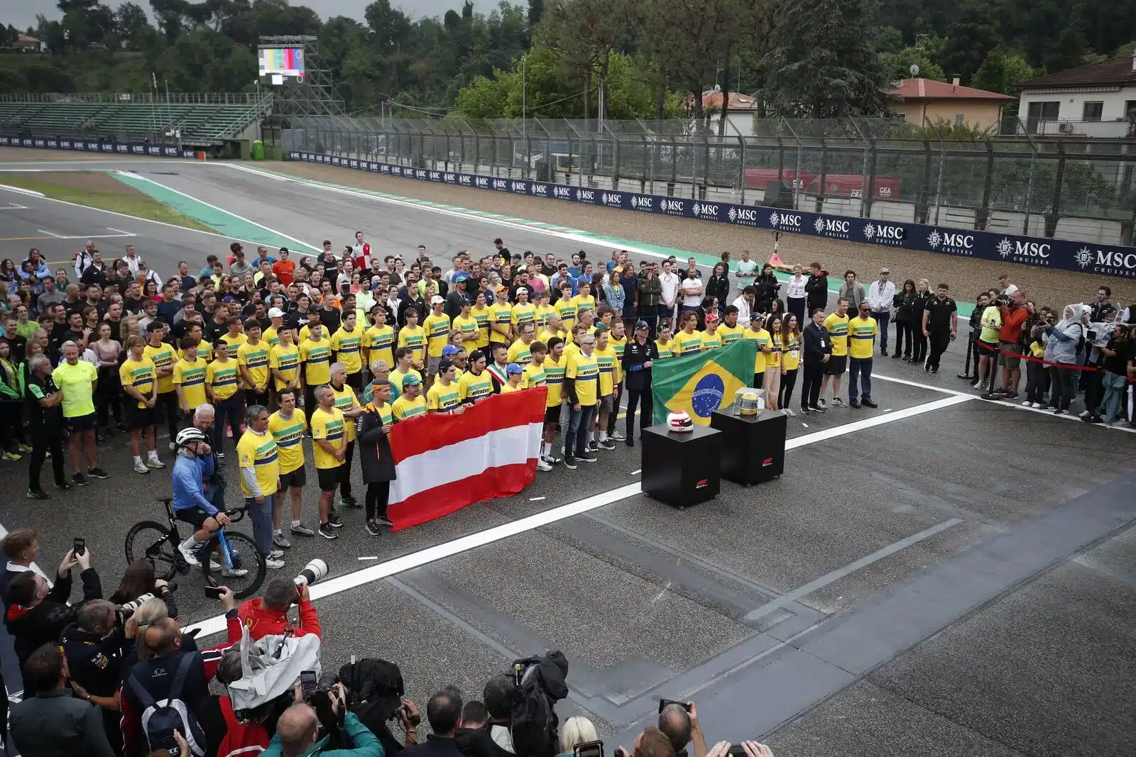 Senna Trubute 2024 Imola, Vettel