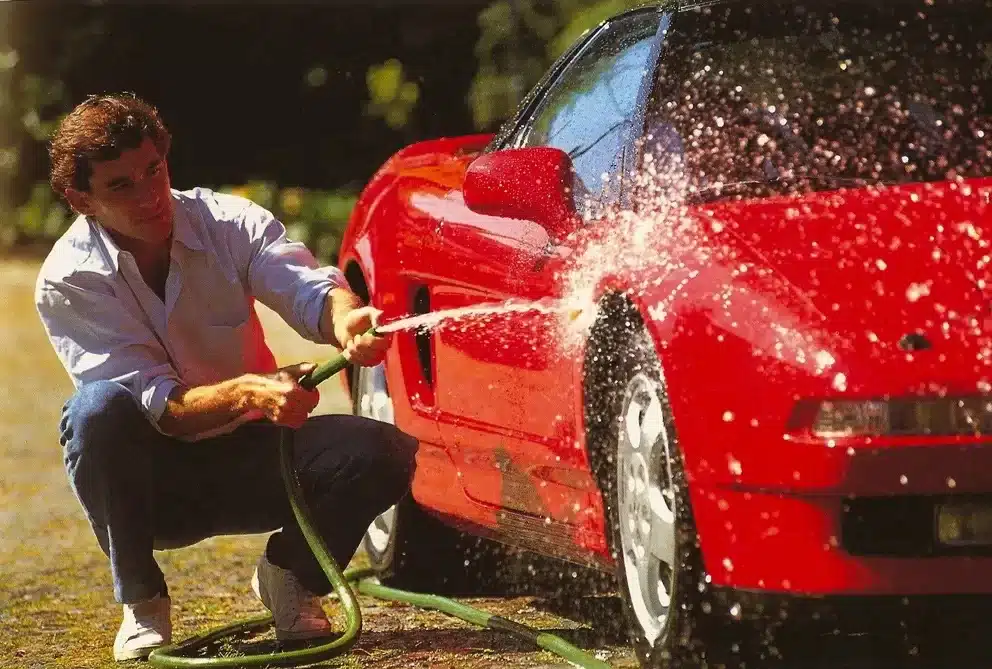 Ayrton Senna, NSX, honda