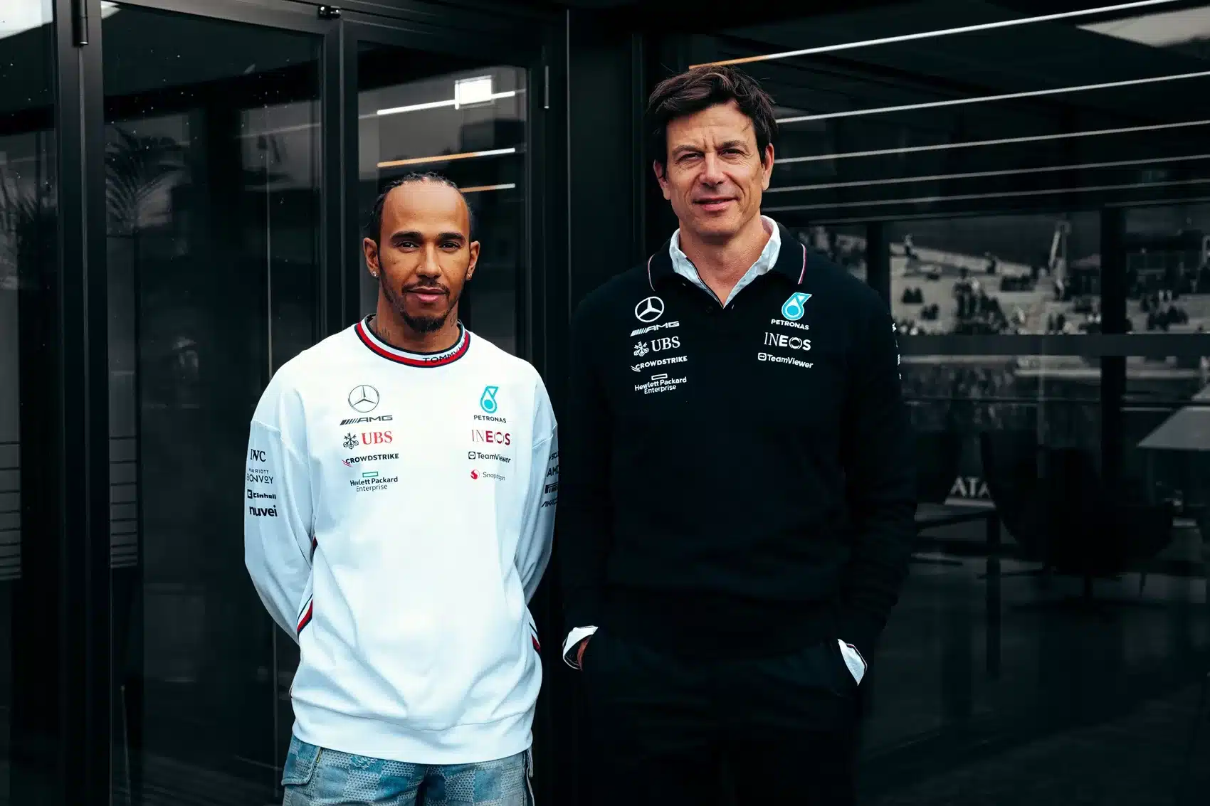 Lewis Hamilton, Toto Wolff, Mercedes