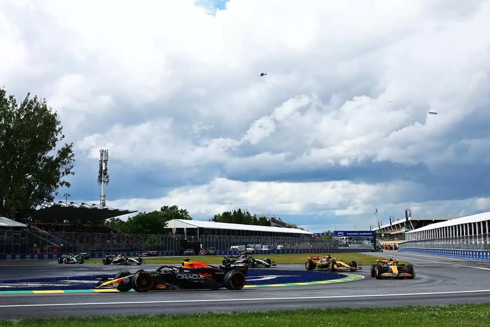 Max Verstappen, Lando Norris, Oscar Piastri, Kanadai Nagydíj
