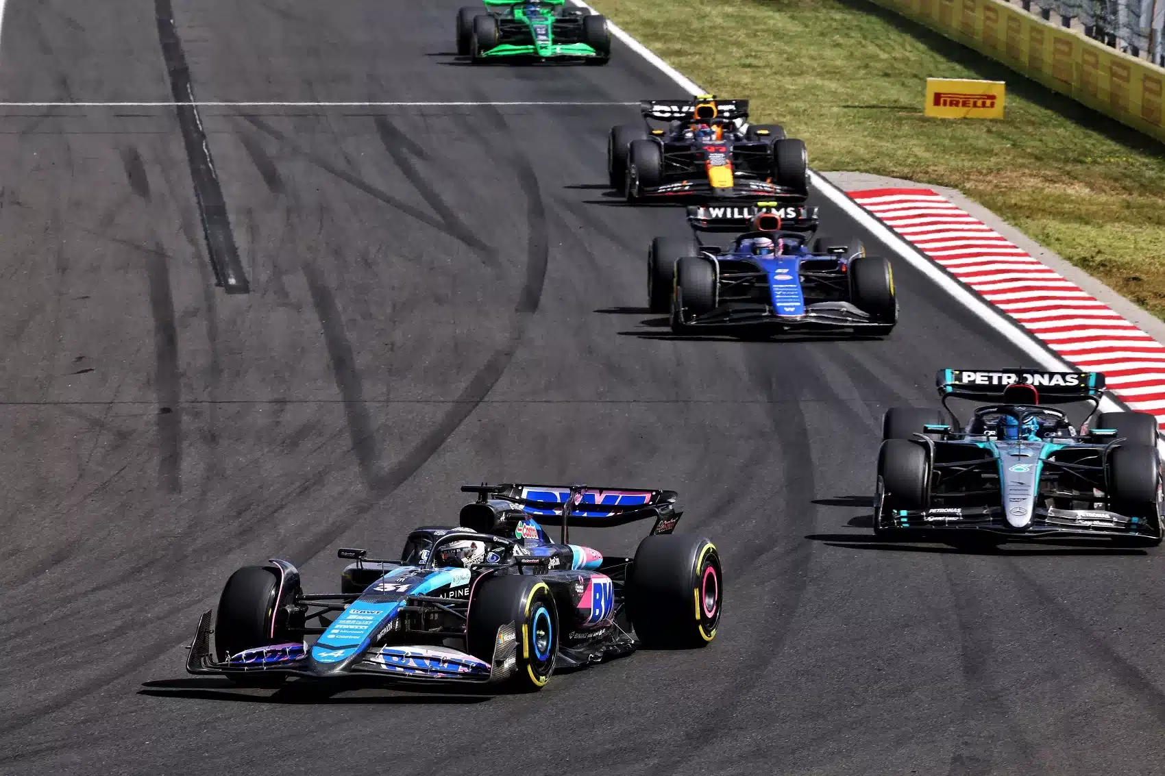 Esteban Ocon, alpine, mercedes