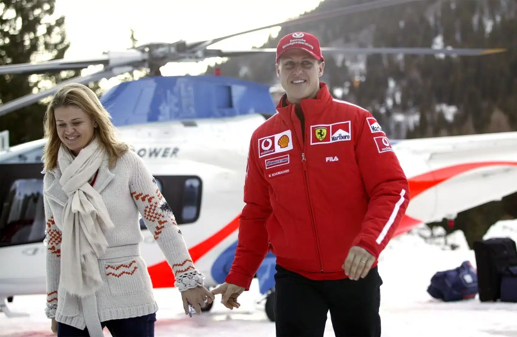 Corinna és Michael Schumacher