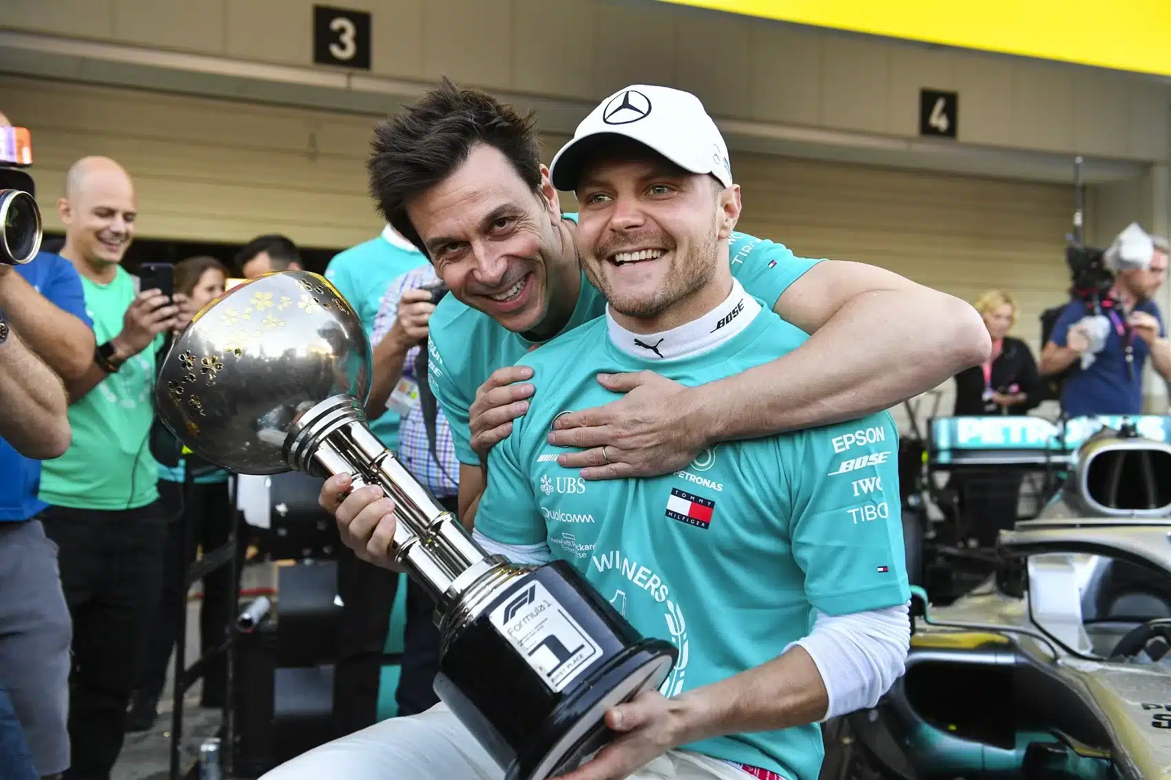 Valtteri Bottas, Toto Wolff