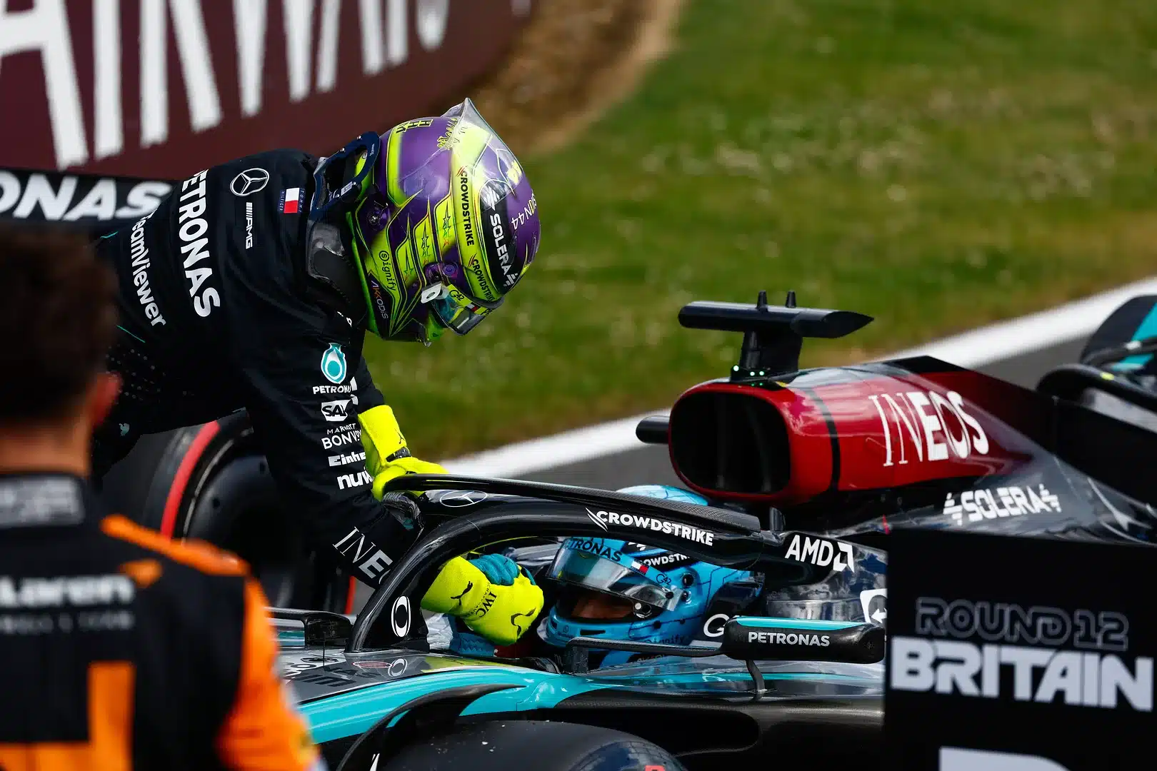 Lewis Hamilton, George Russell