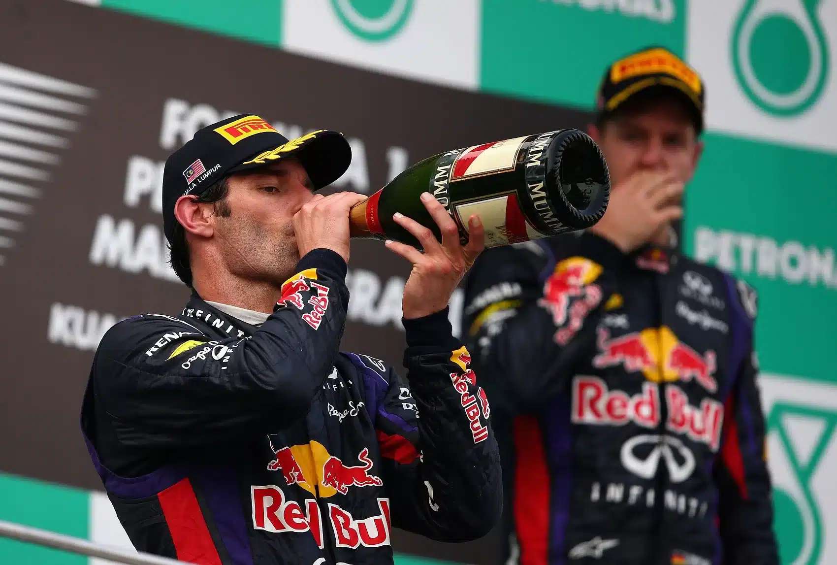 Mark Webber, Sebastian Vettel, 2023 Sepang, Multi-21, F1