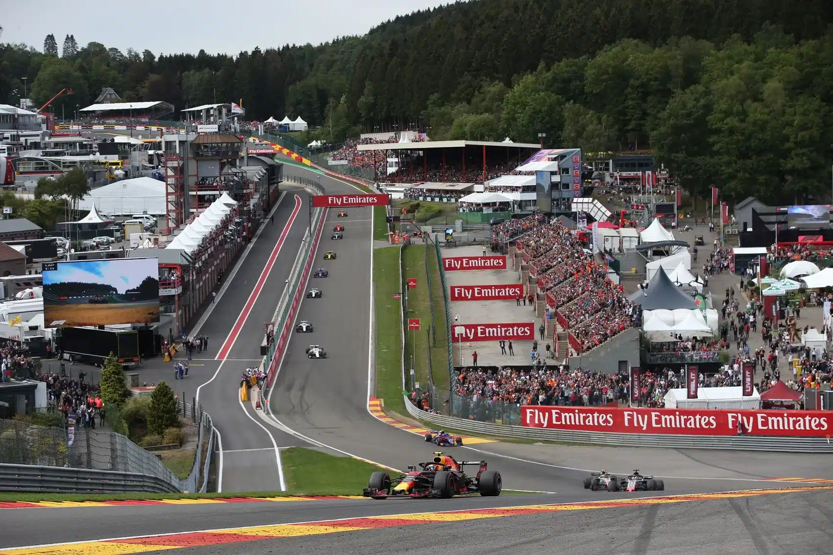 2023 F1 Belga Nagydíj, Spa Francorchamps, rajt, start