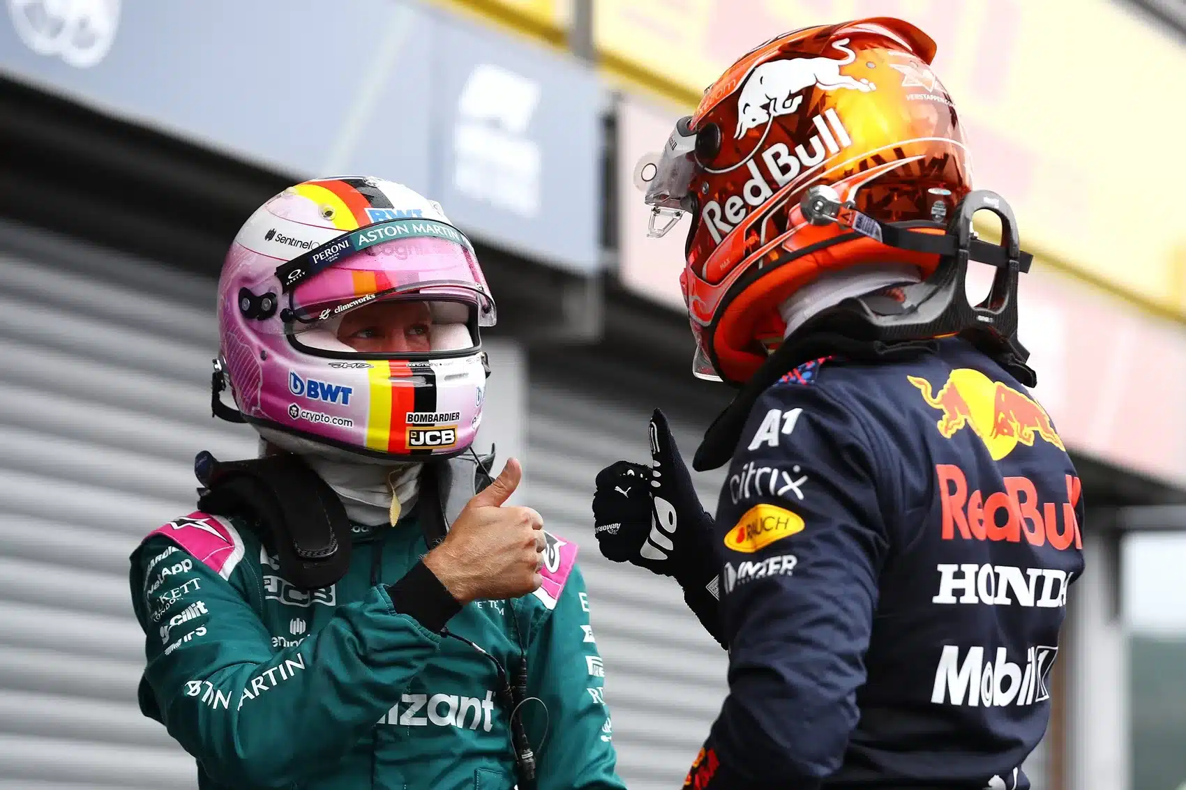 Sebastian Vettel, Max Verstappen