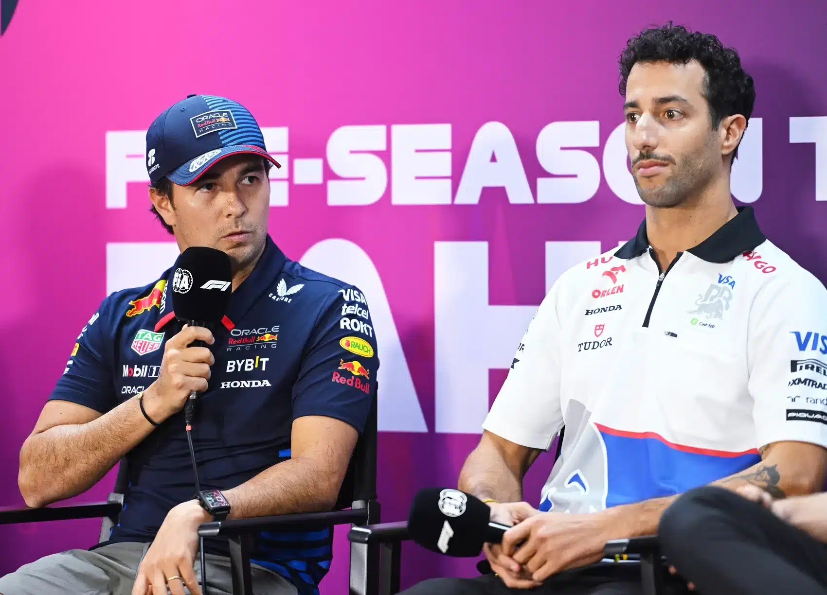 Sergio Perez, Daniel Ricciardo, F1