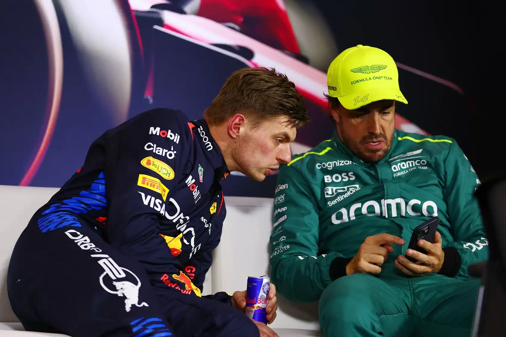 Max Verstappen, Fernando Alonso