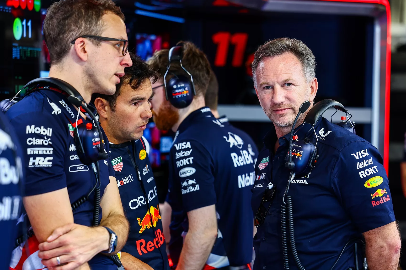 Sergio Perez, Christian Horner