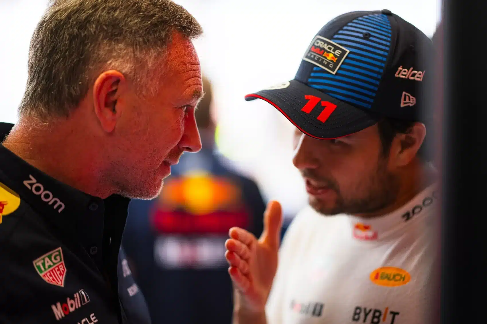 Christian Horner, Sergio Perez