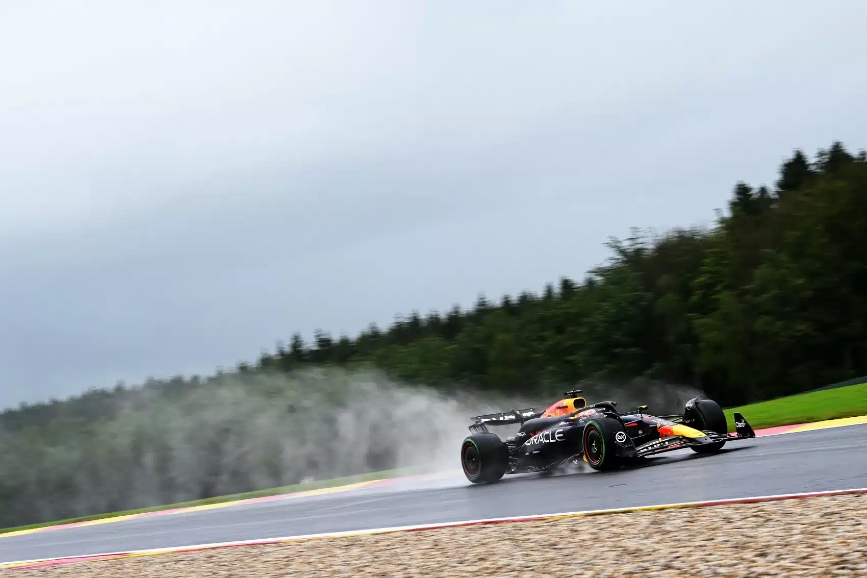 Max Verstappen, Belga Nagydíj, eső
